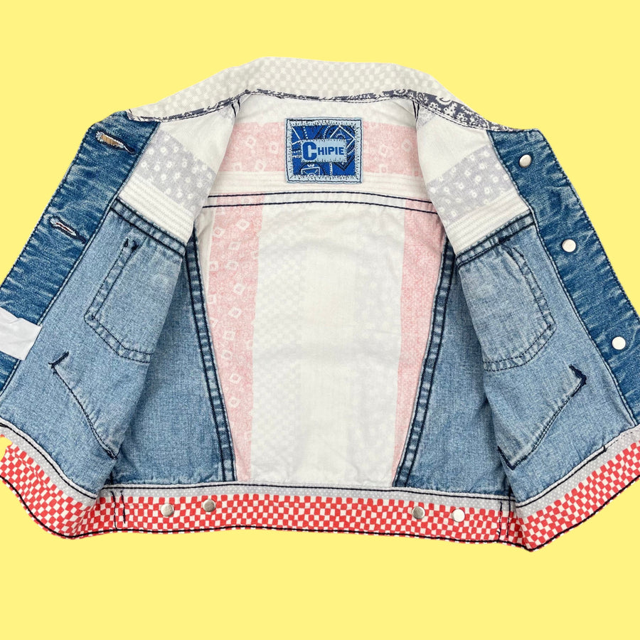 Veste en jean Chipie vintage 12 mois