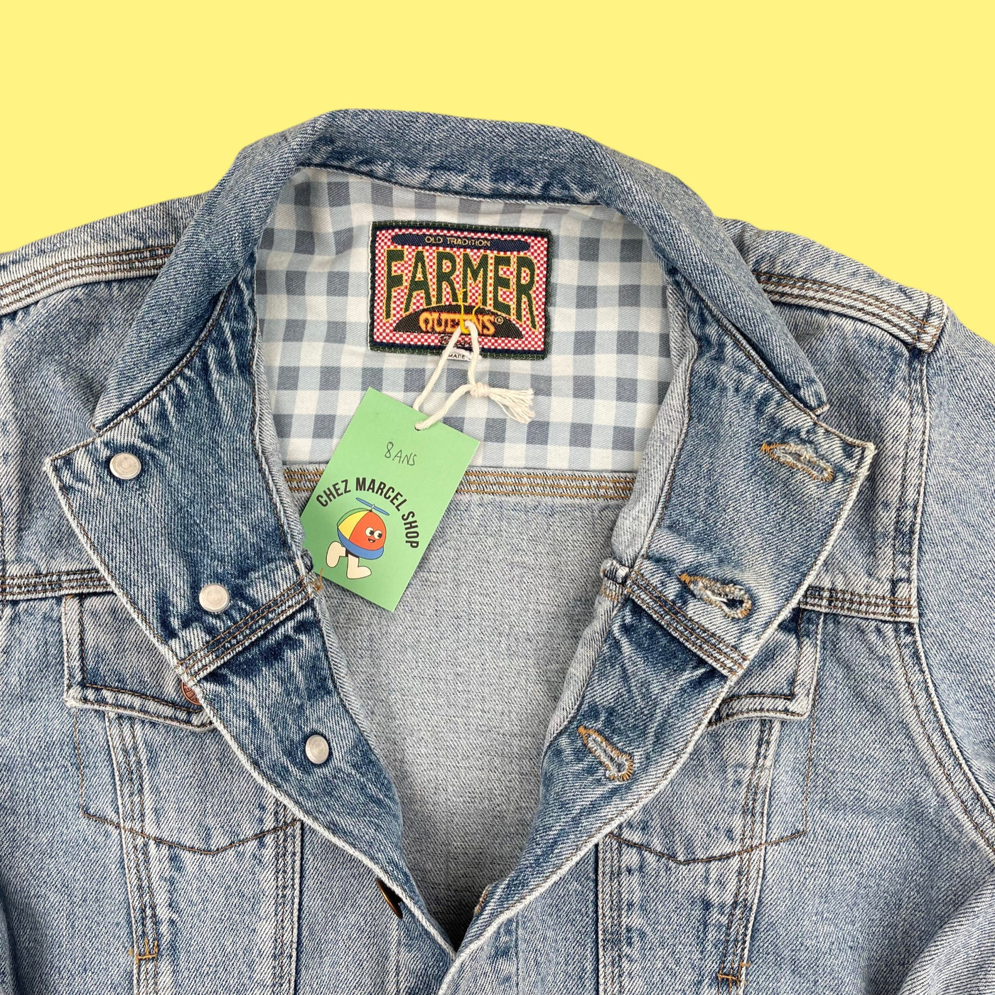 Veste en jean vintage 8 ans