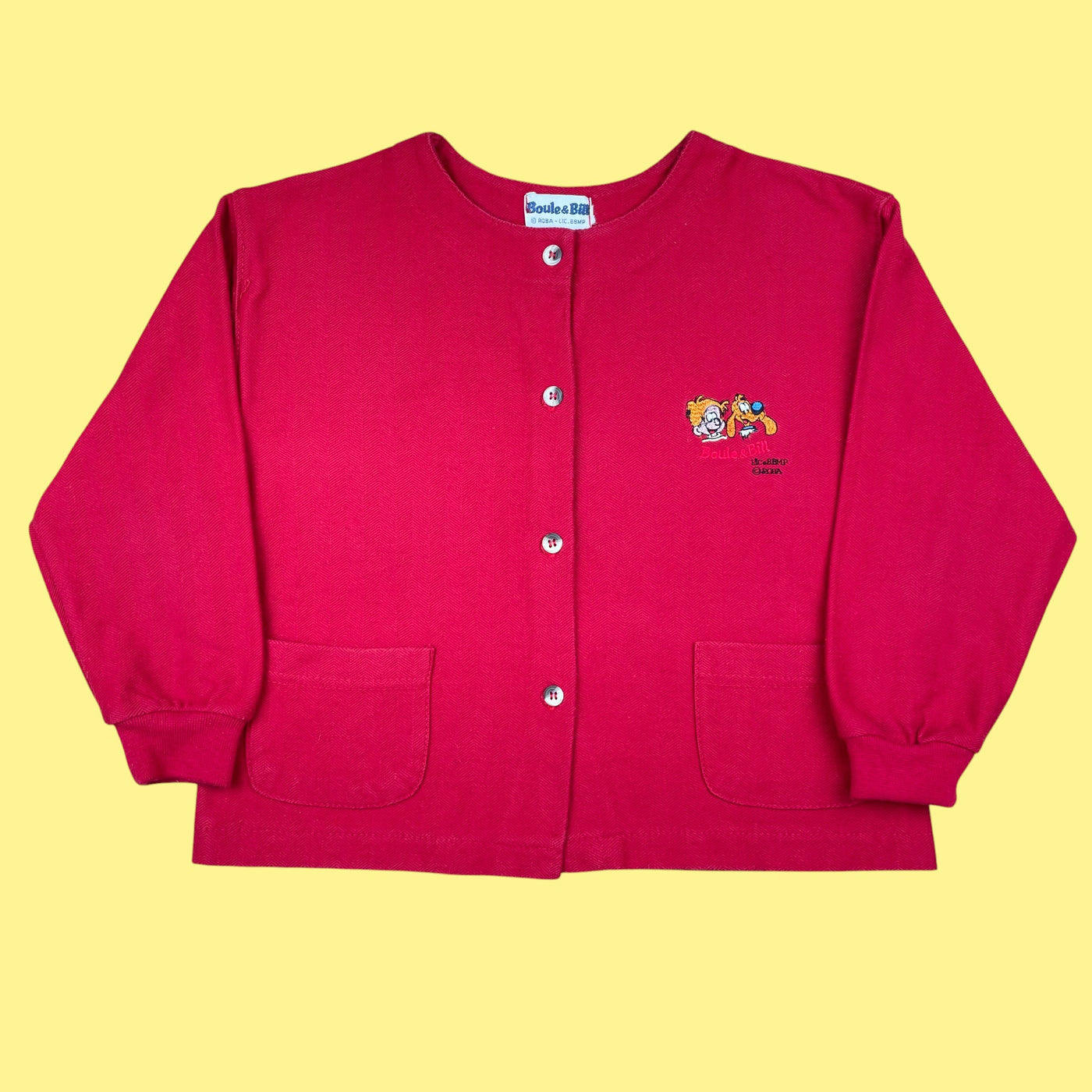 Gilet Boule et Bill vintage 5 ans