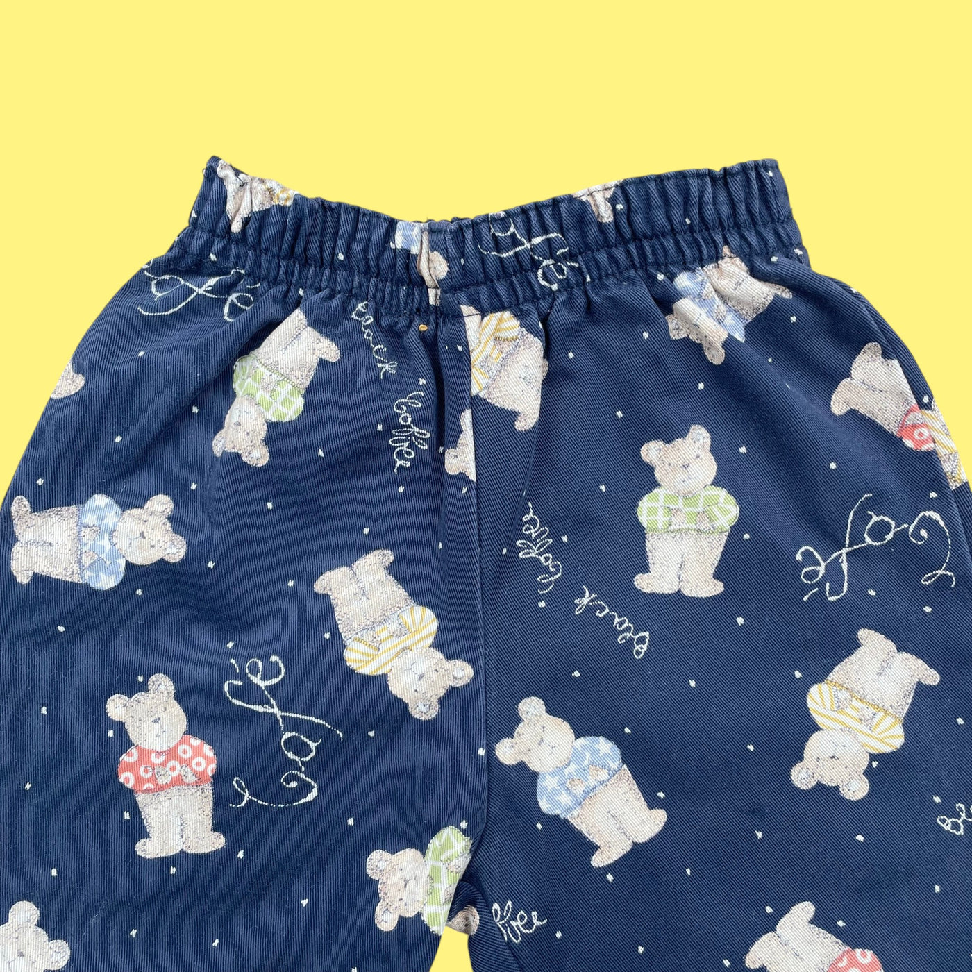 Pantalon oursons vintage Catimini 2 ans