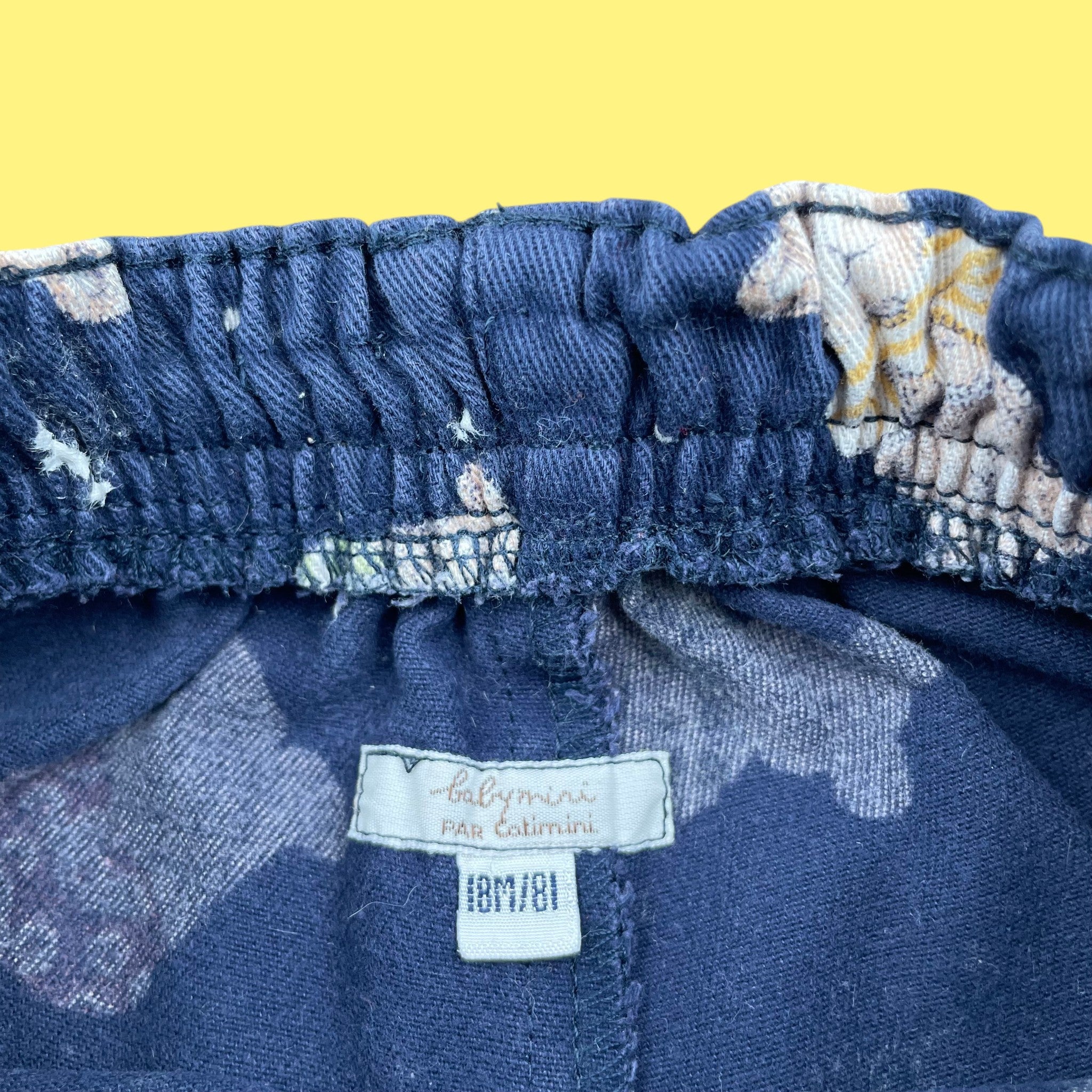 Pantalon oursons vintage Catimini 2 ans