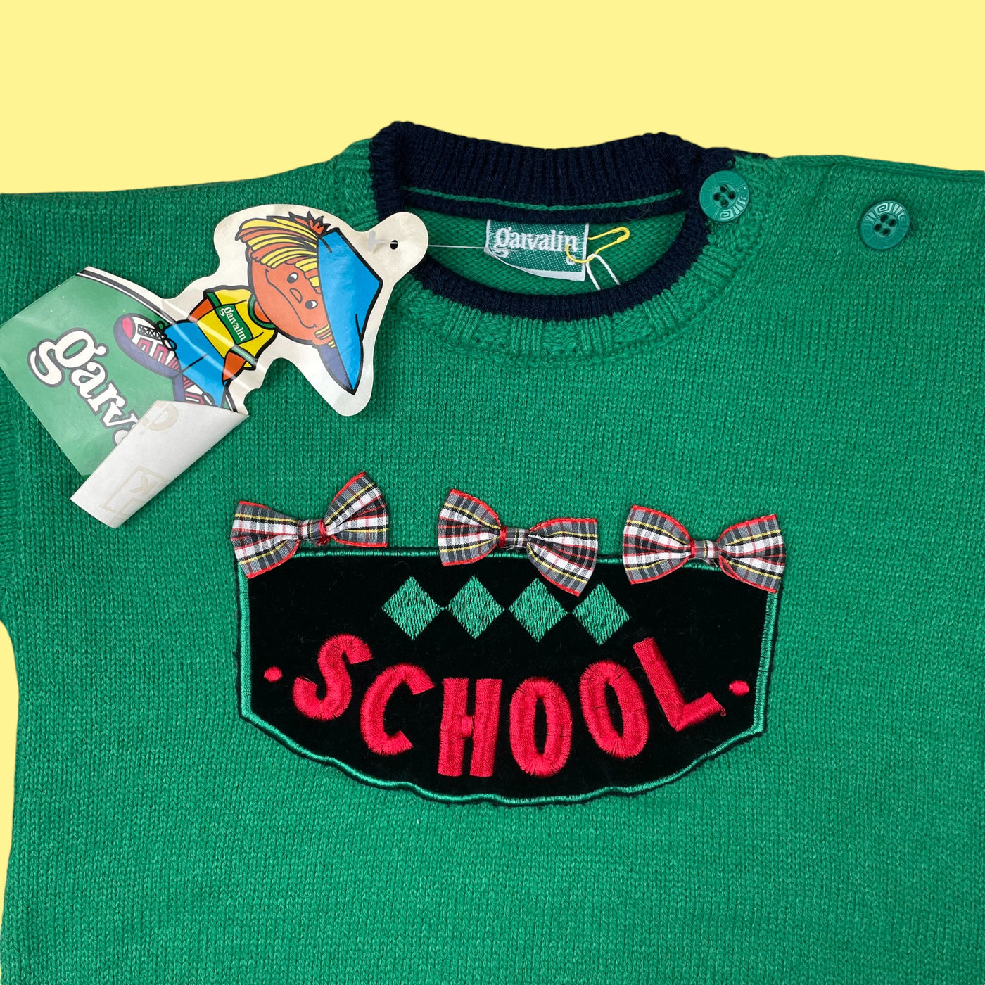 Pull deadstock school 18-24 mois et 3-4 ans