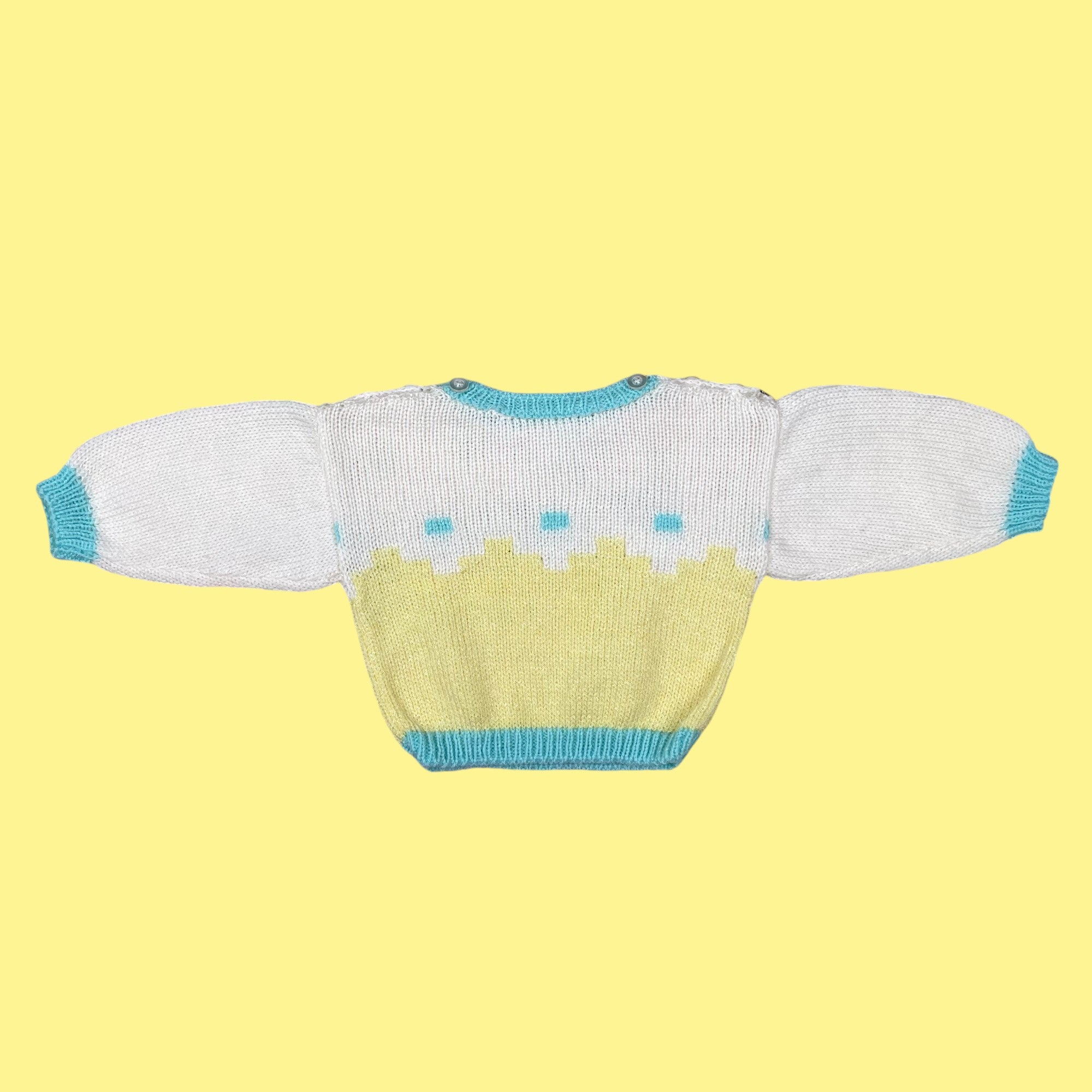 Pull fait main 1-3 mois