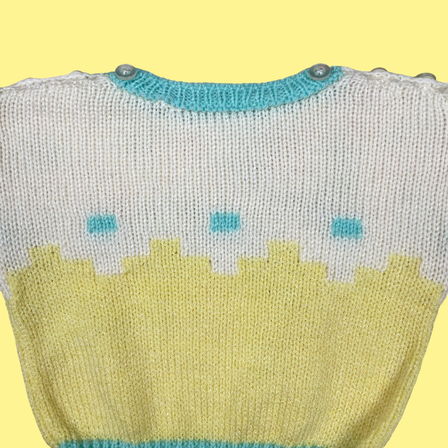 Pull fait main 1-3 mois