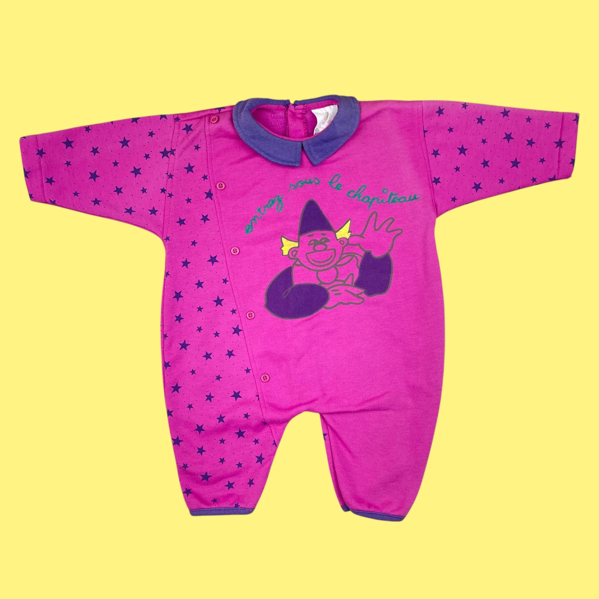 Combinaison clown vintage 12 mois
