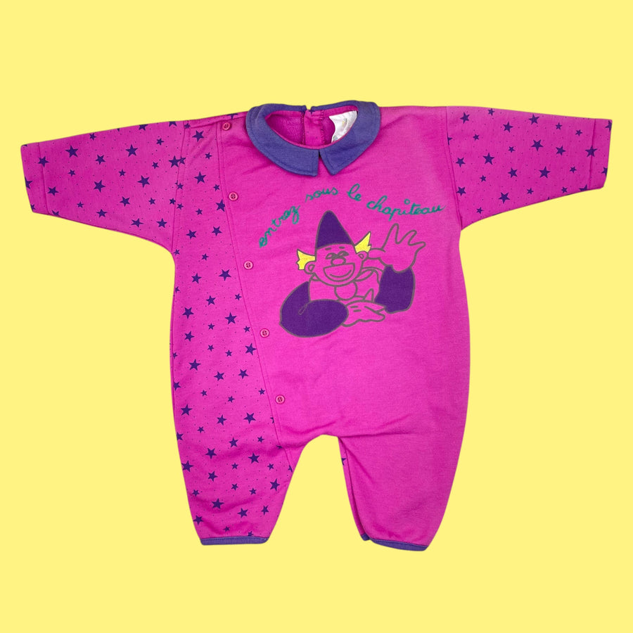 Combinaison clown vintage 12 mois