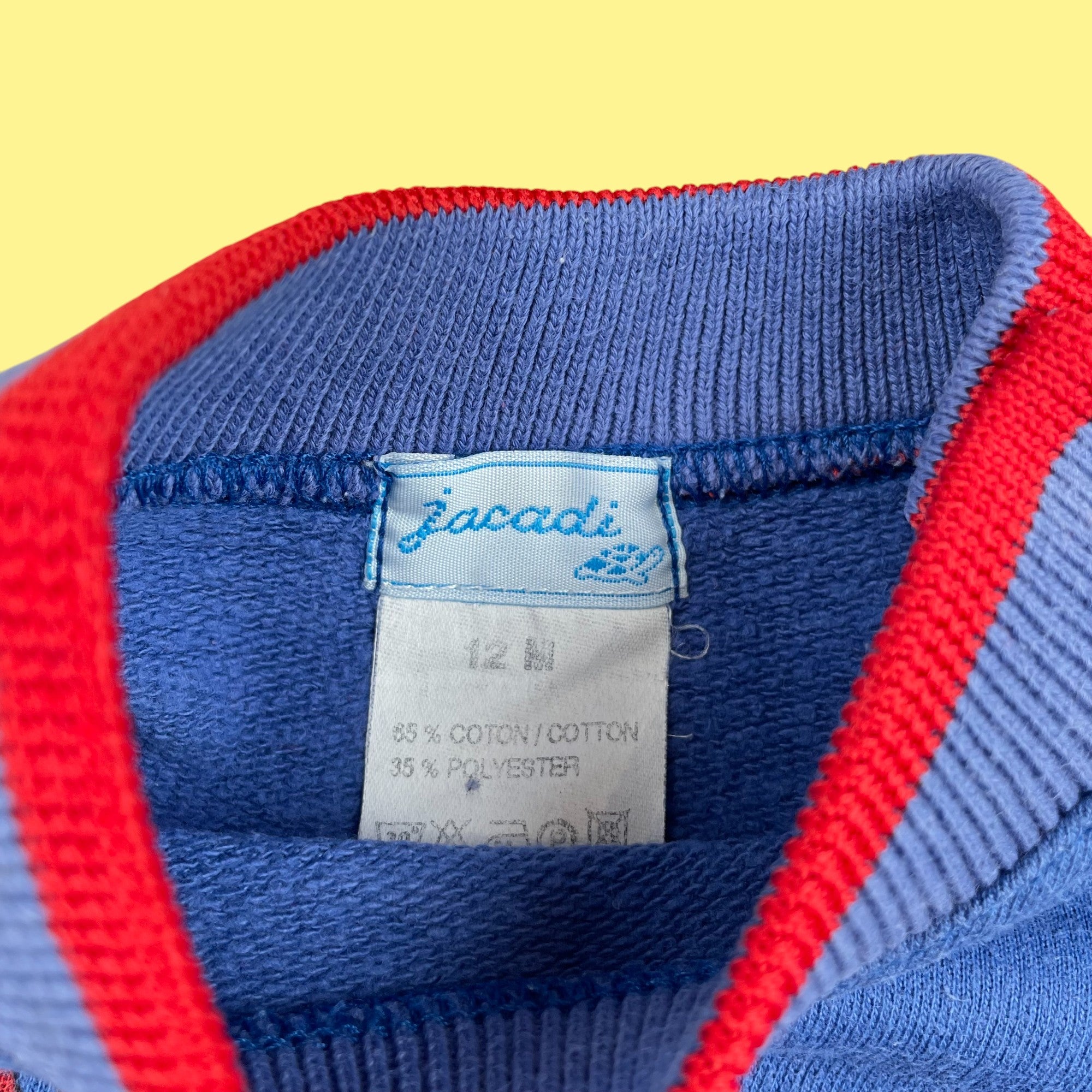 Sweat Jacadi vintage 9-12 mois