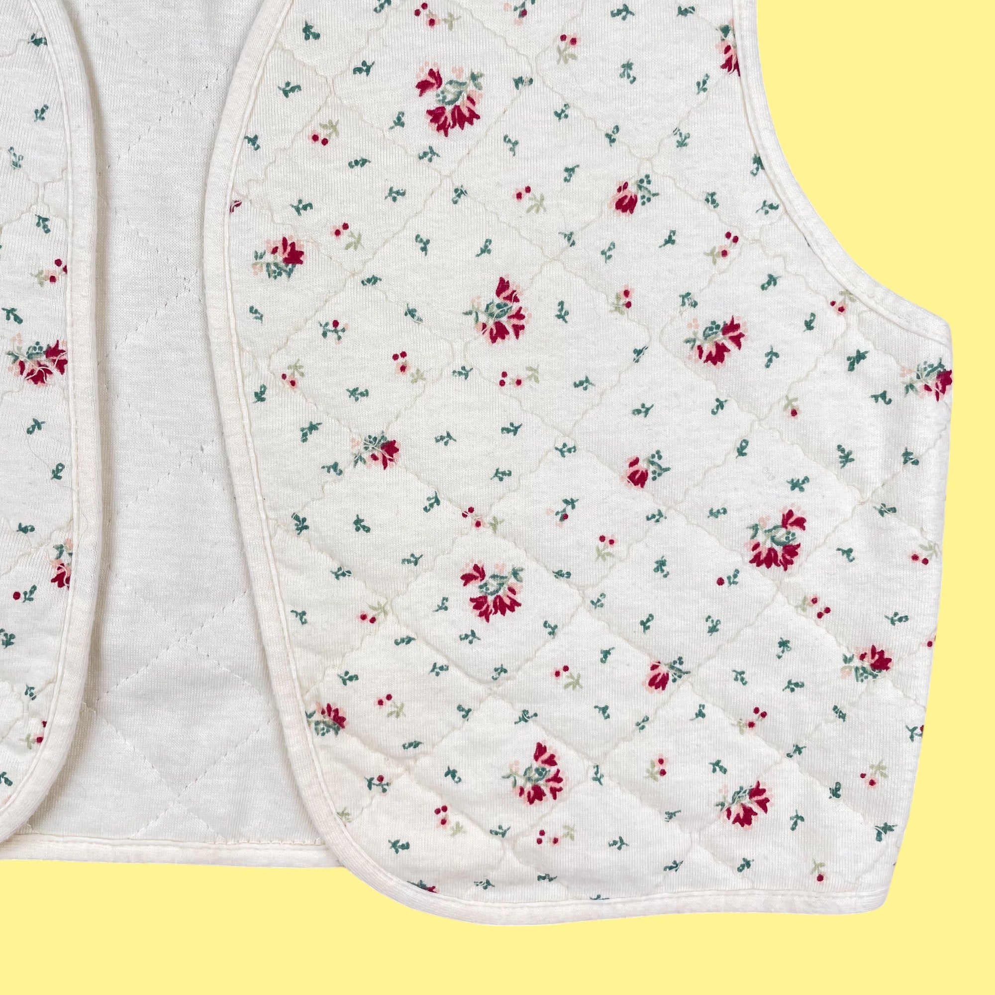 Gilet fleuri 6 ans
