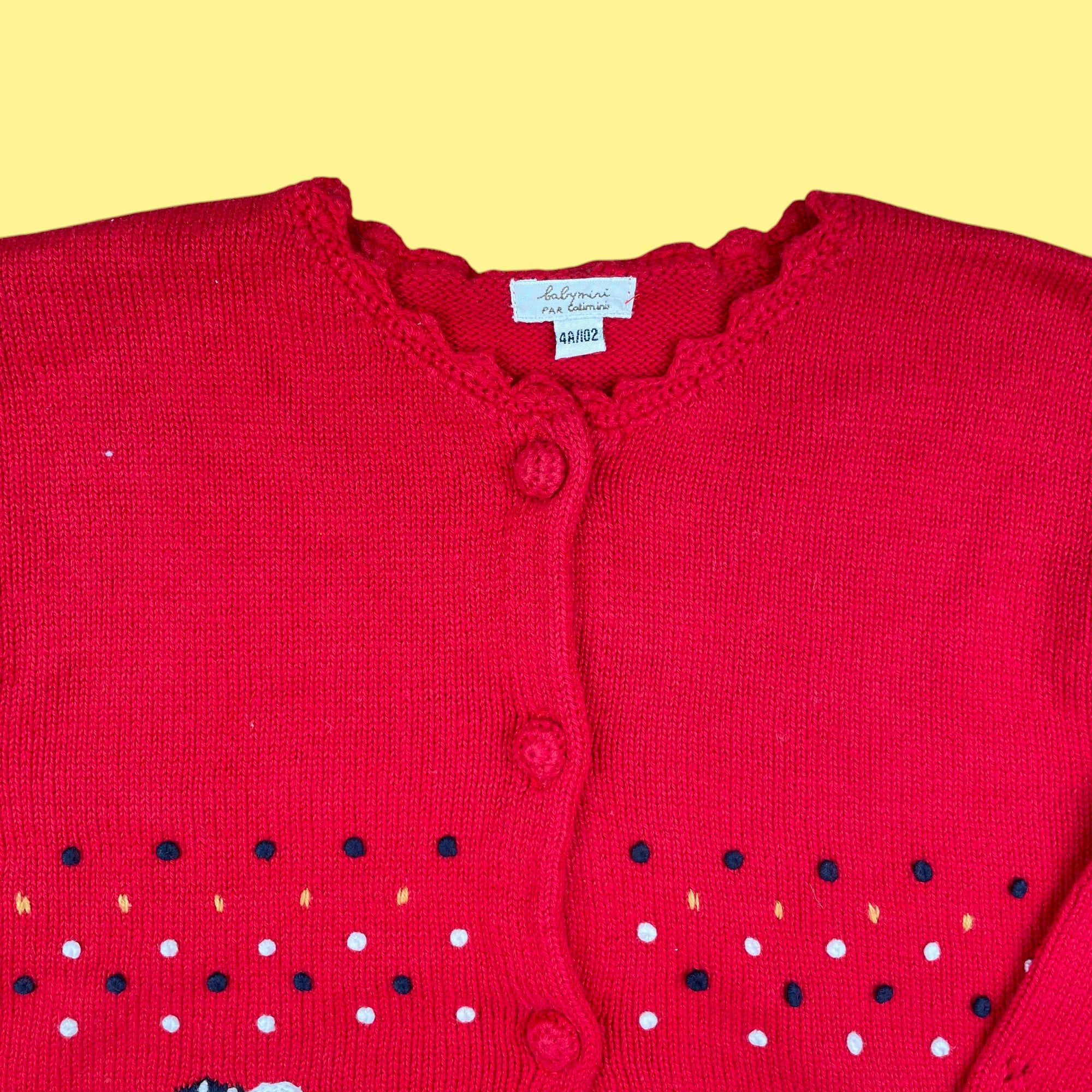Gilet Catimini vintage 4 ans