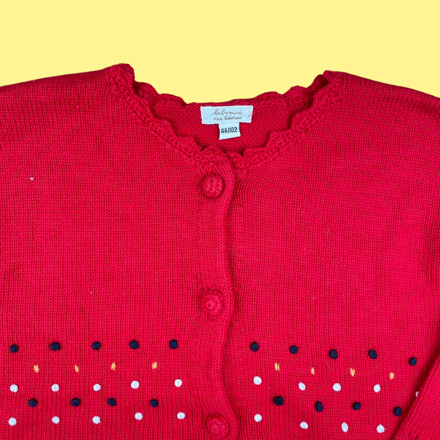 Gilet Catimini vintage 4 ans