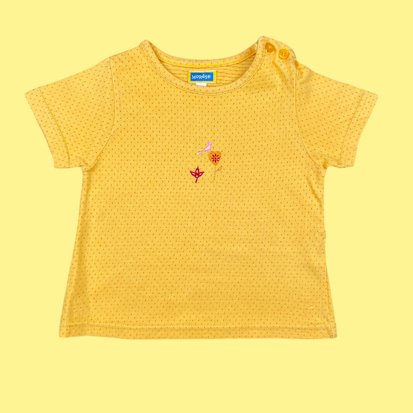 T-shirt jaune 3 ans