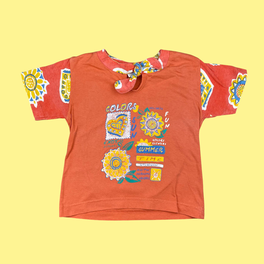 T-shirt noeud 4 ans