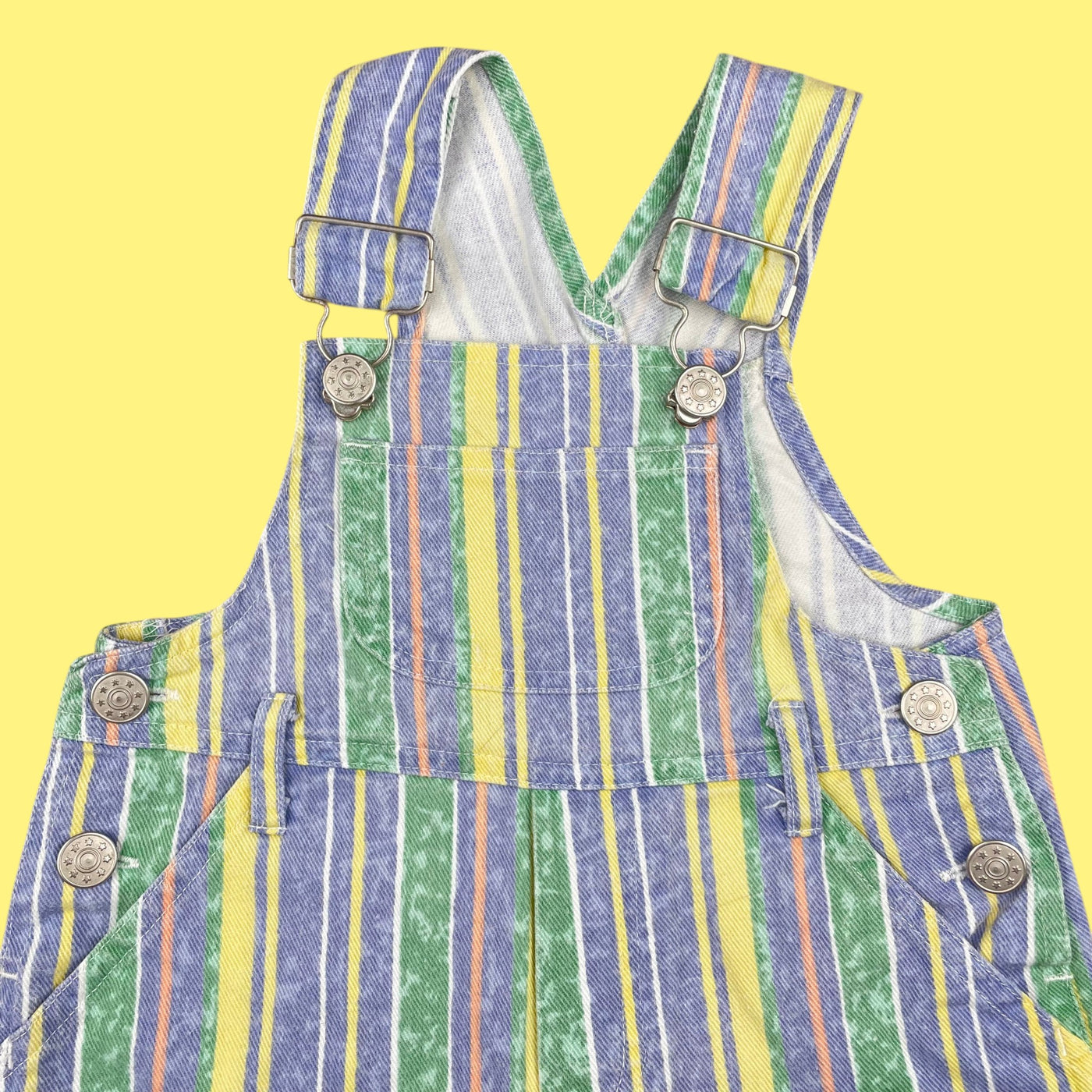 Salopette vintage rayures 12 mois