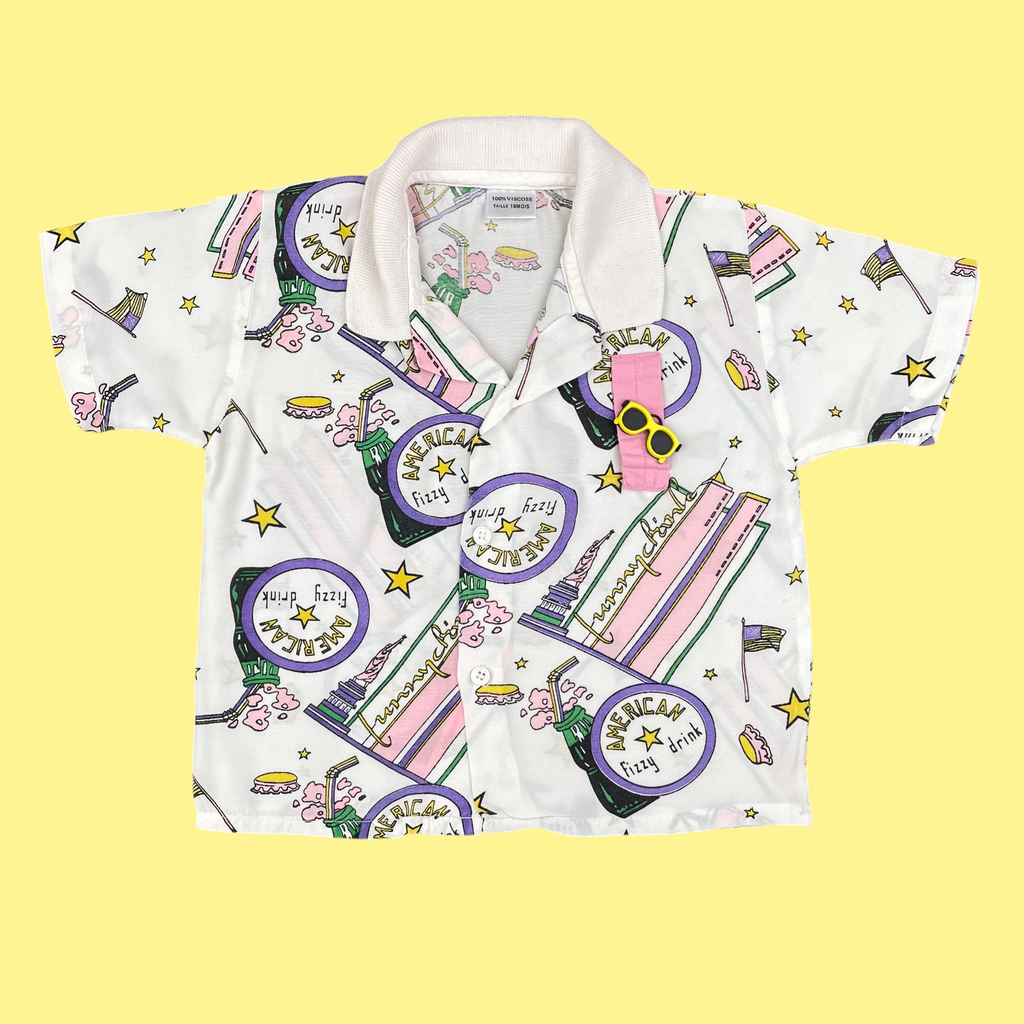 Chemise lunettes 18 mois