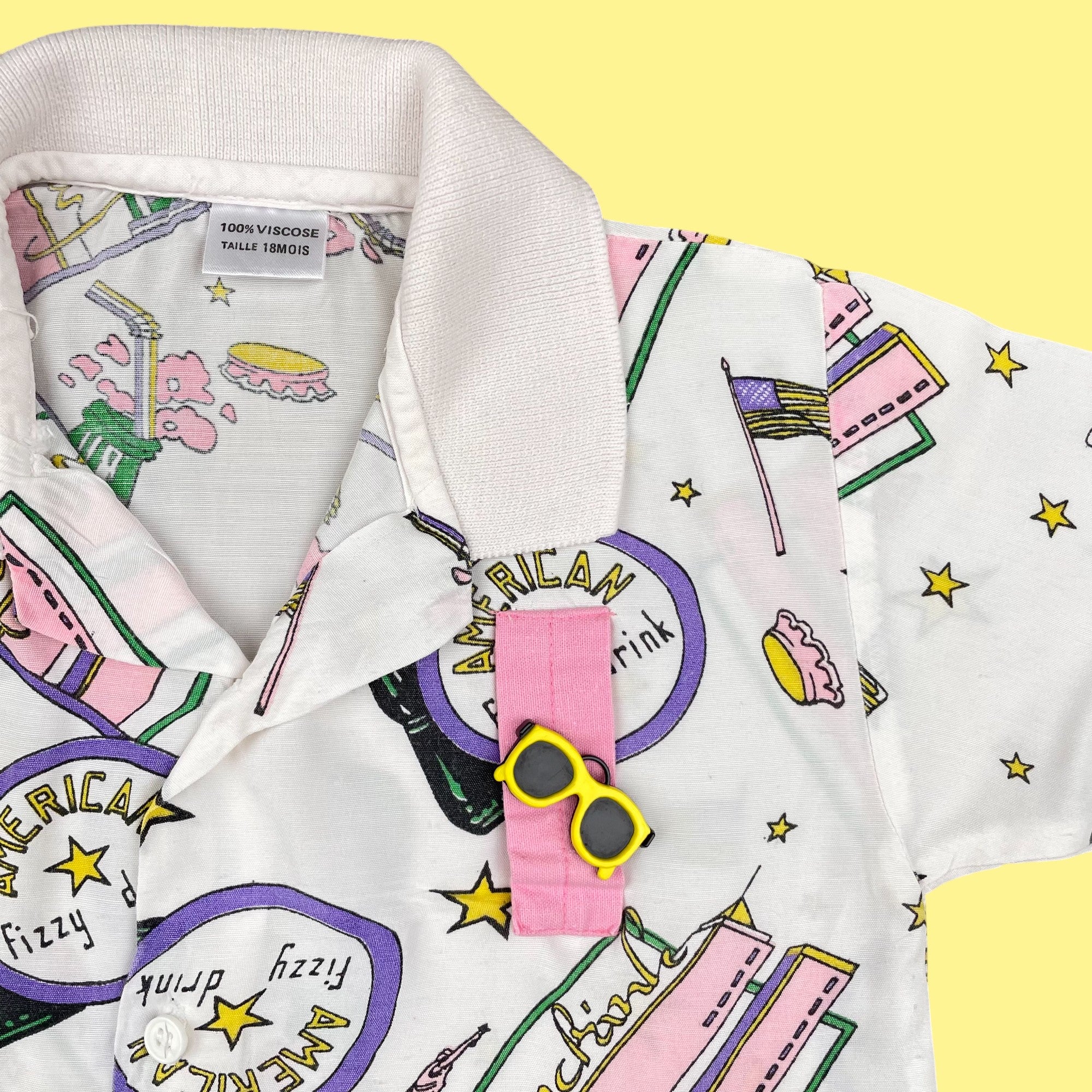 Chemise lunettes 18 mois