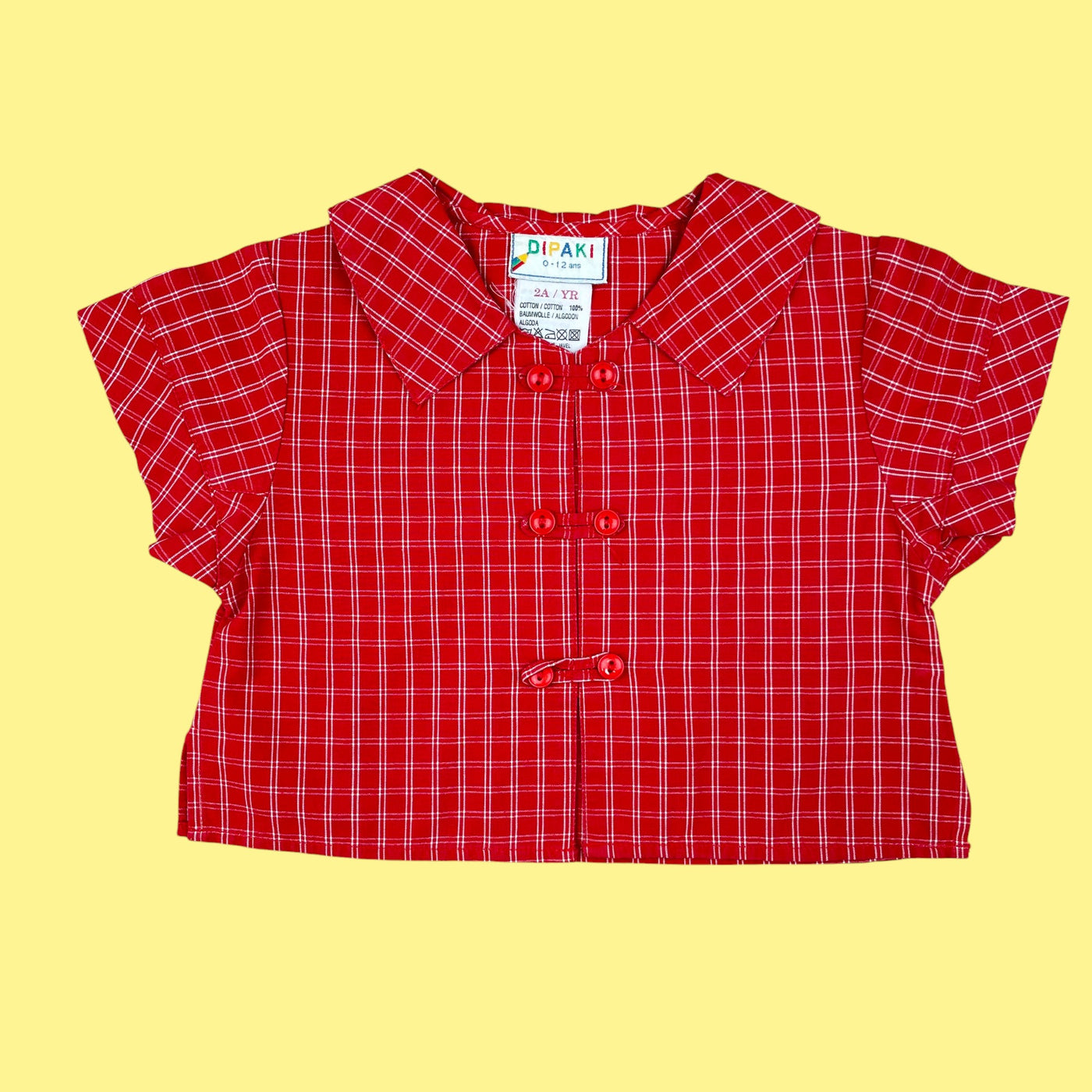 Chemise carreaux 2 ans
