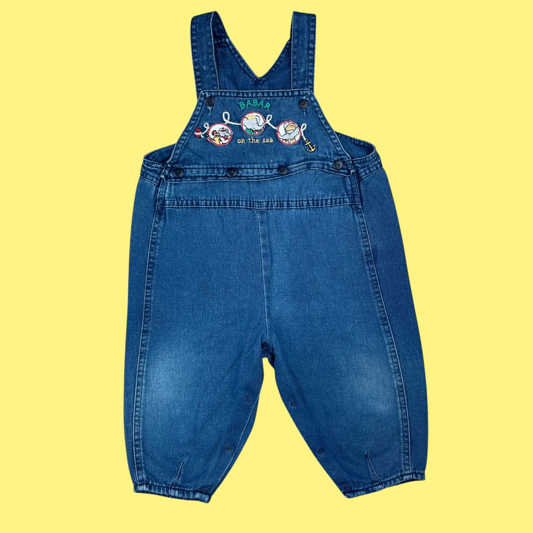 Salopette Babar vintage 12 mois