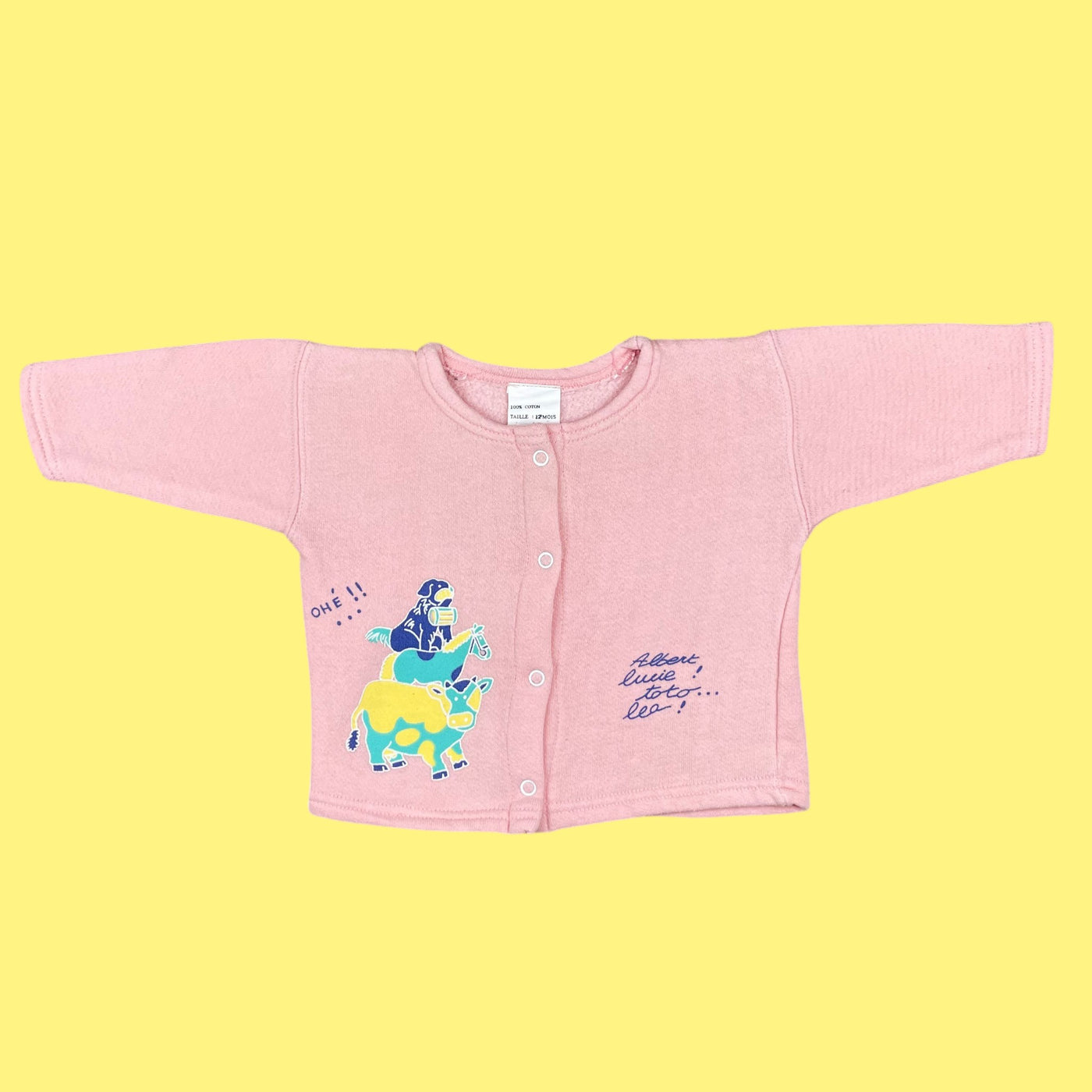 Gilet animaux 3 mois