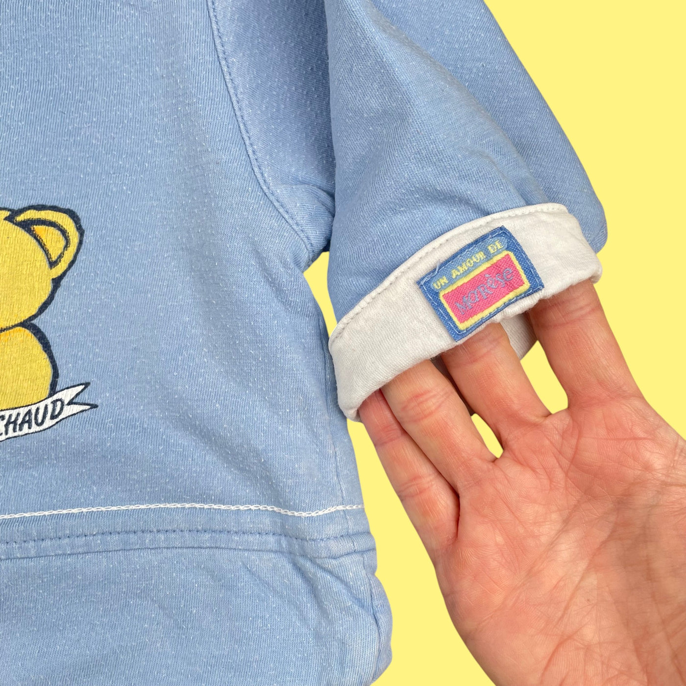 Pull nounours vintage 12-18 mois