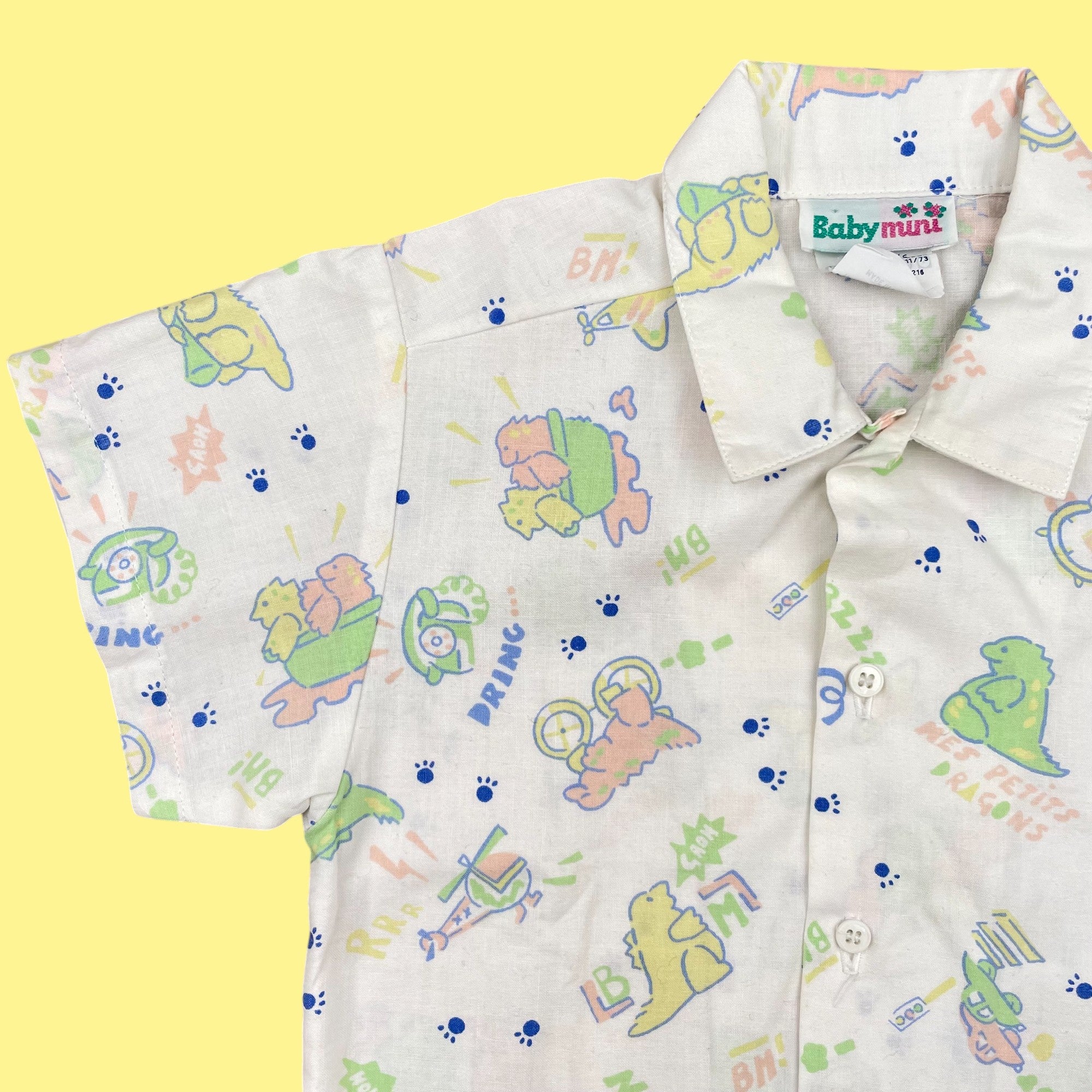 Chemise Babymini pastel 18 mois