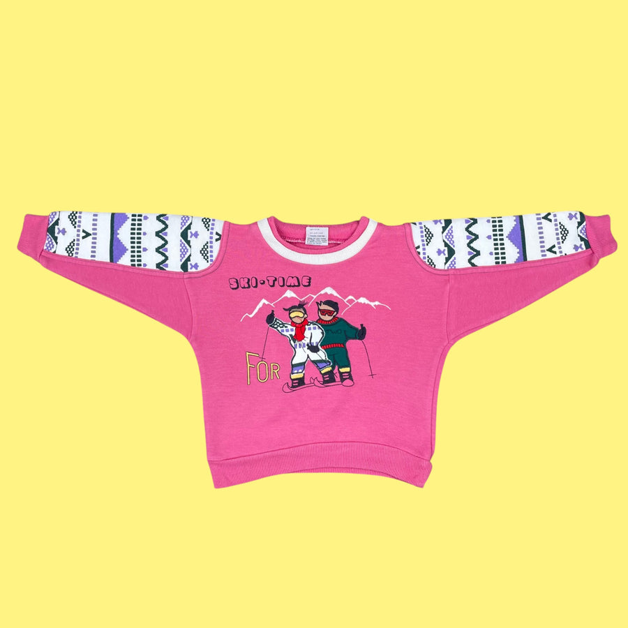 Sweat ski vintage 18 mois