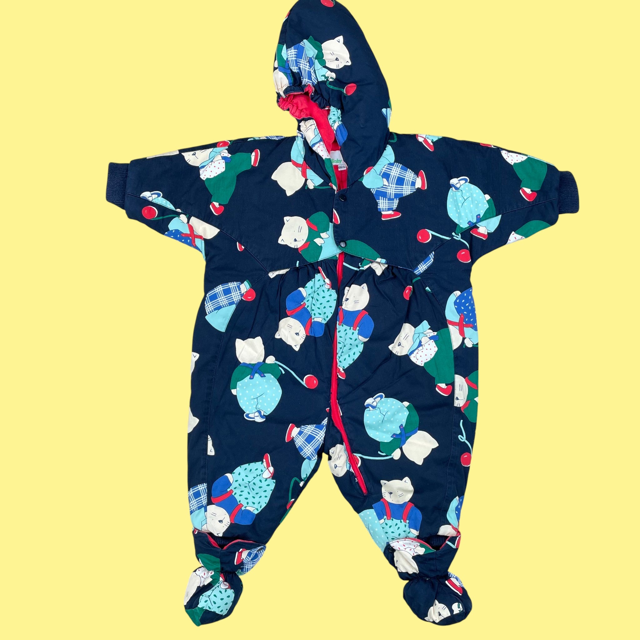 Combi-pilote vintage Catimini 12-18 mois