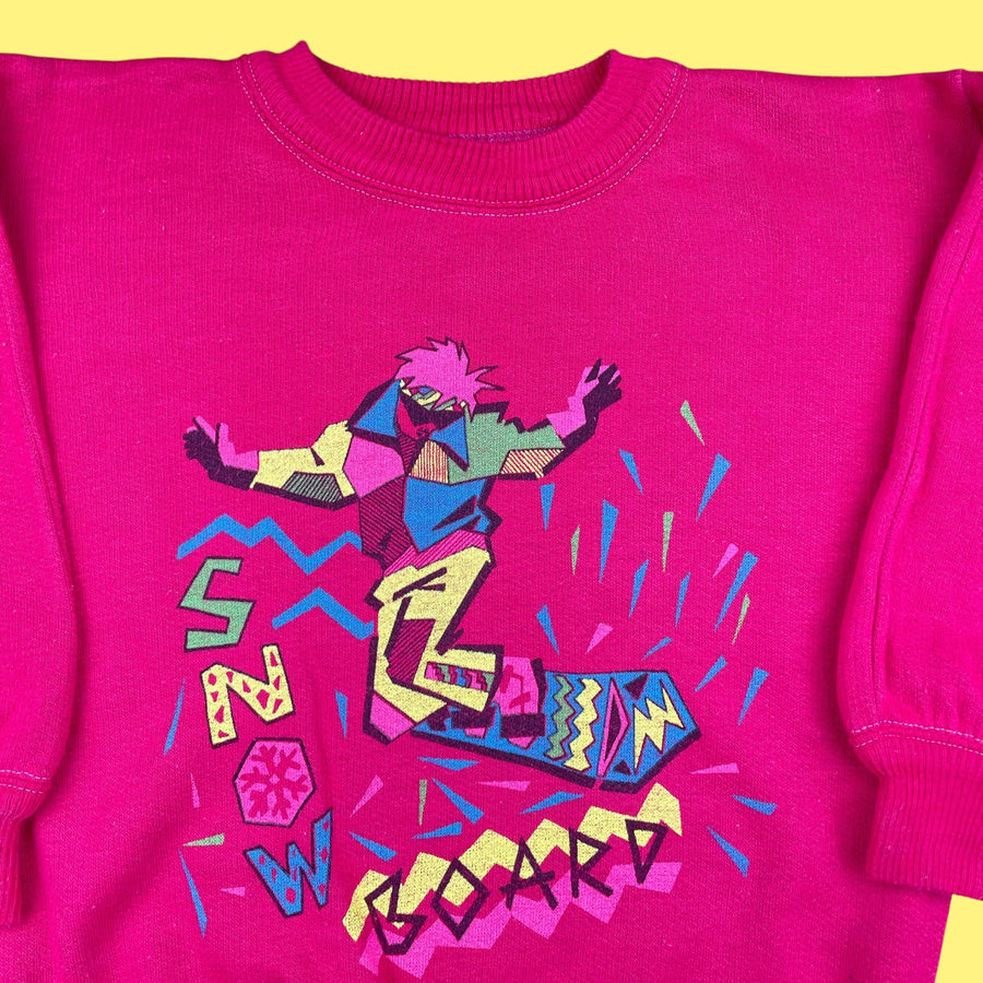 Sweat vintage ski 5 ans