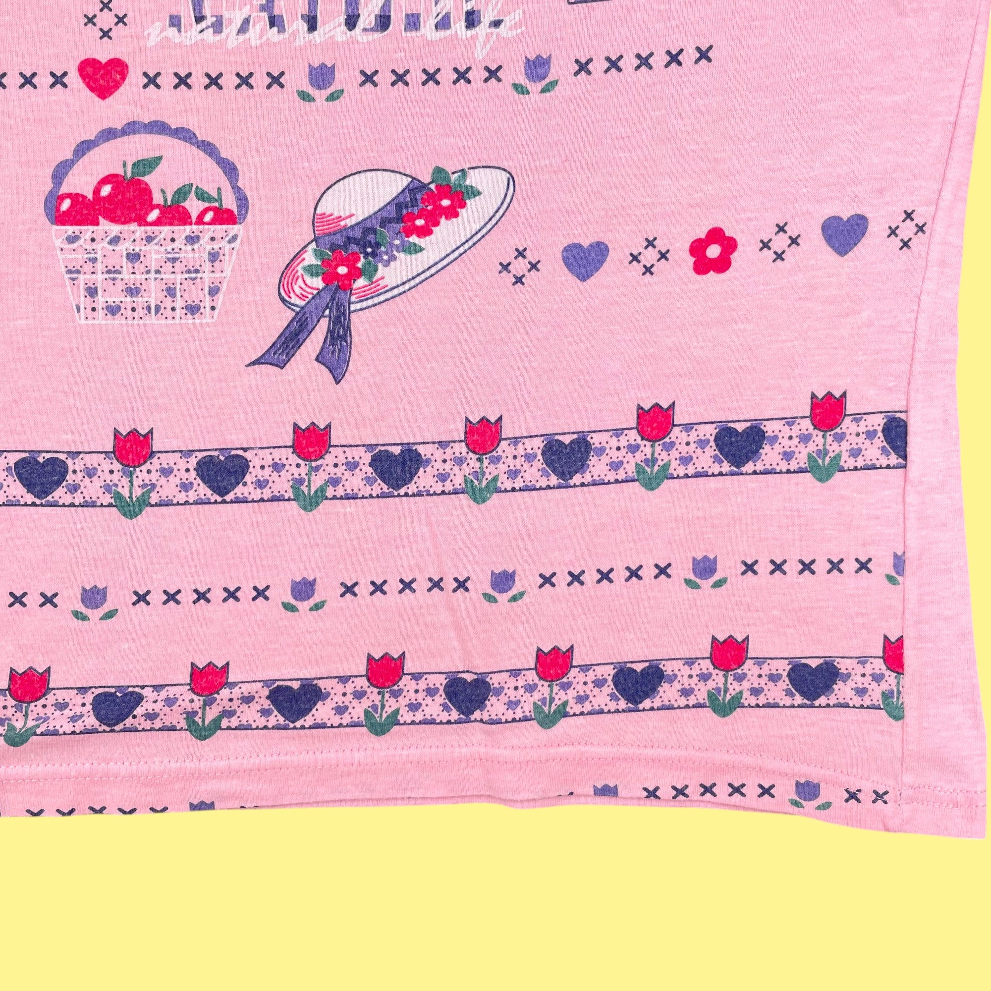 Débardeur rose 7 ans