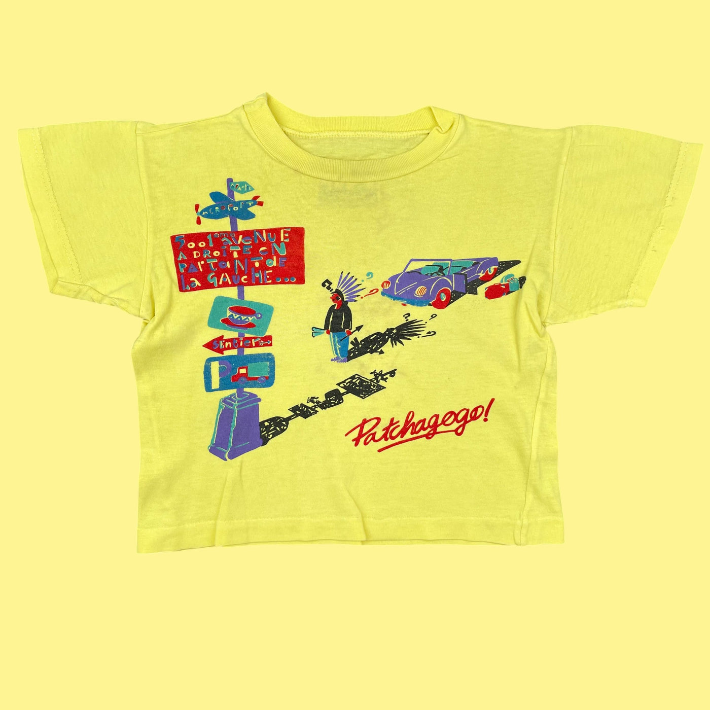 T-shirt jaune 12-18 mois