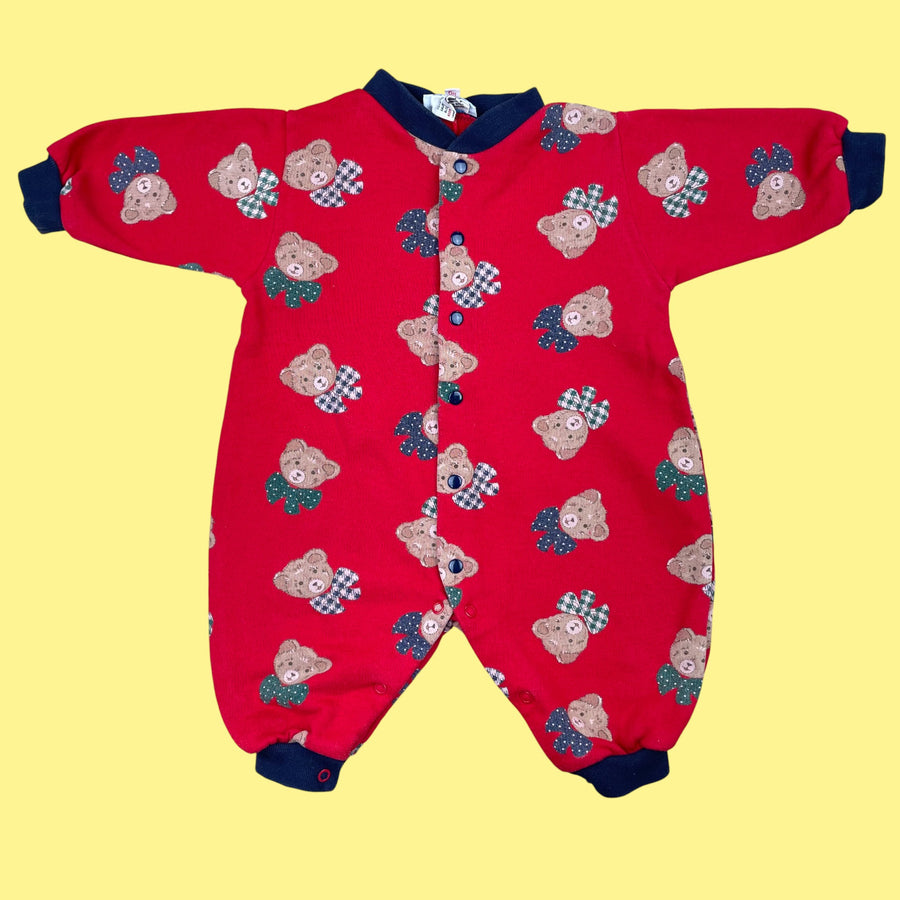 Combinaison Jacadi oursons vintage 3 mois