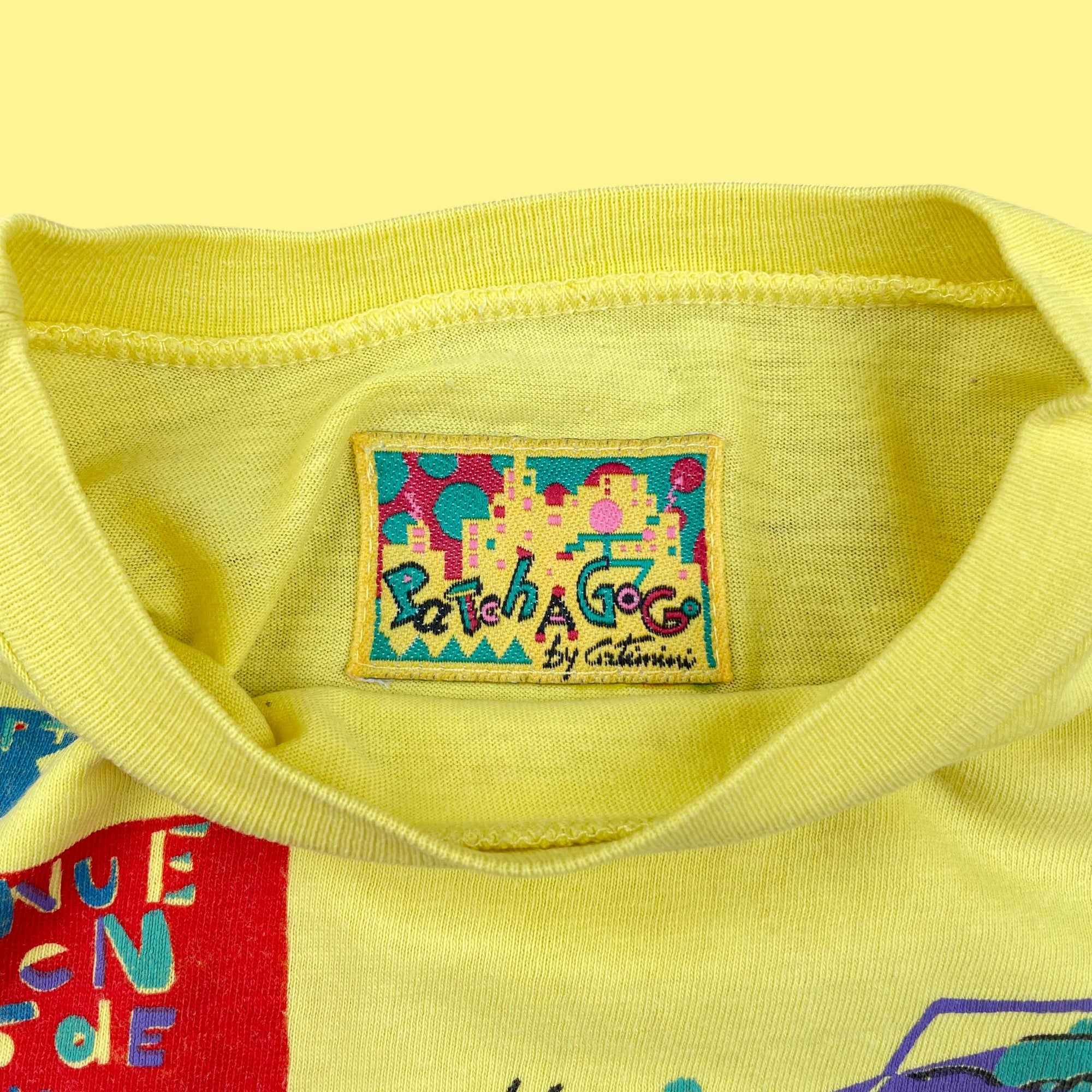 T-shirt jaune 12-18 mois