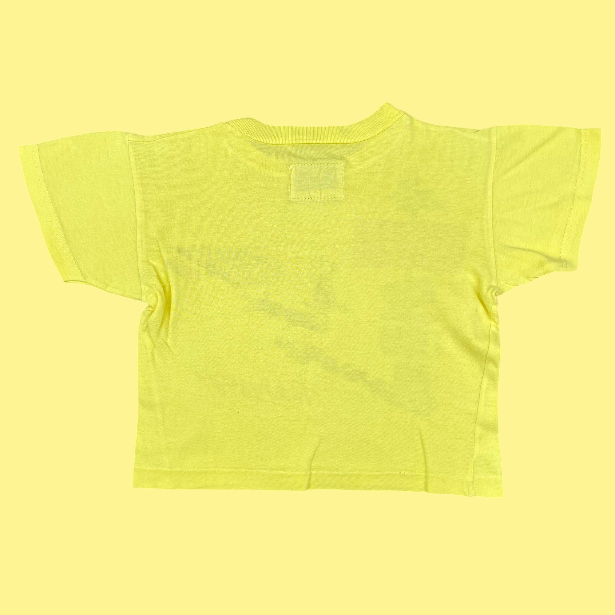 T-shirt jaune 12-18 mois