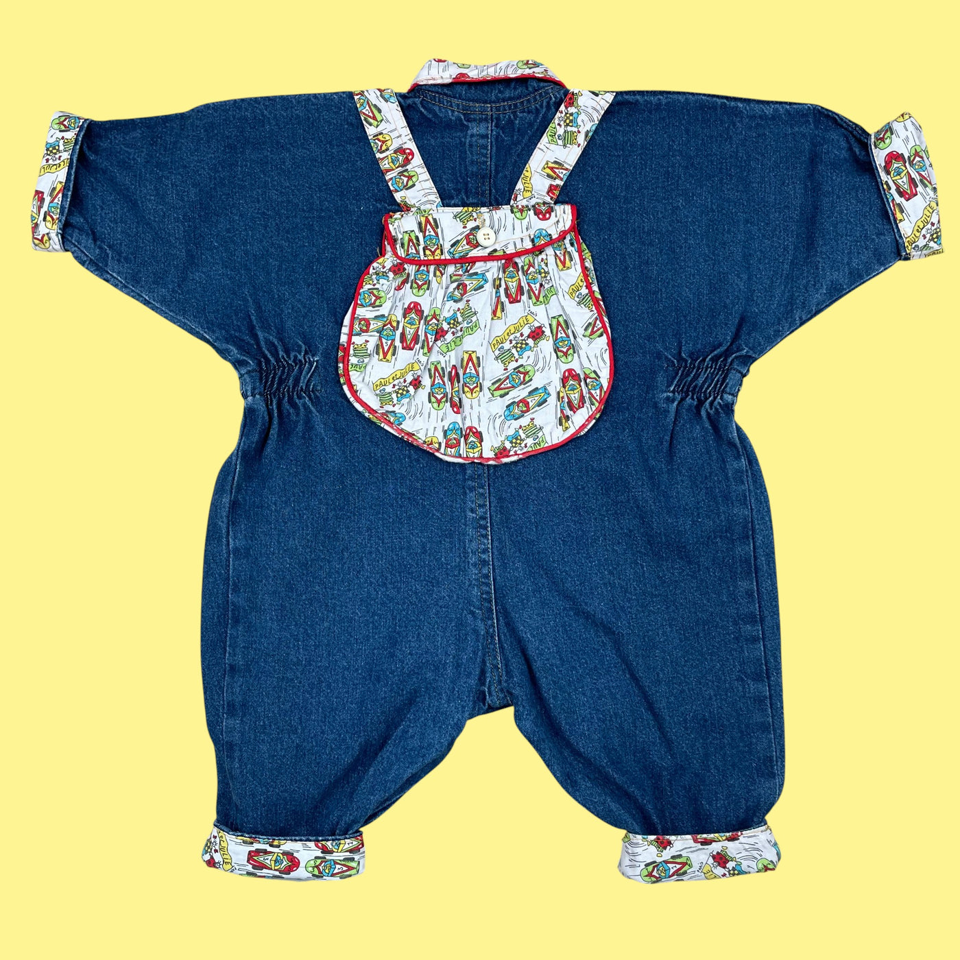 Combinaison jean vintage 3-6 mois