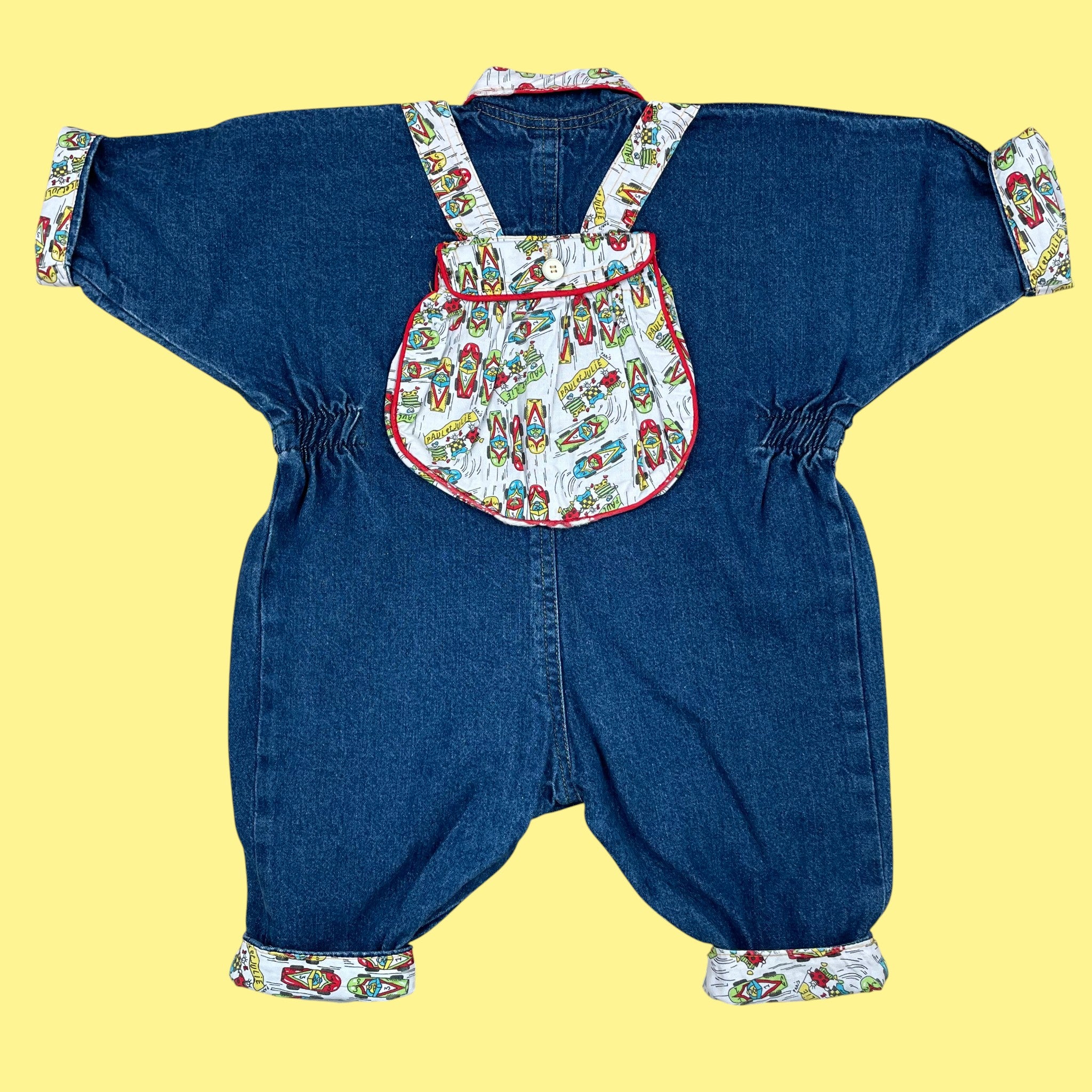 Combinaison jean vintage 3-6 mois