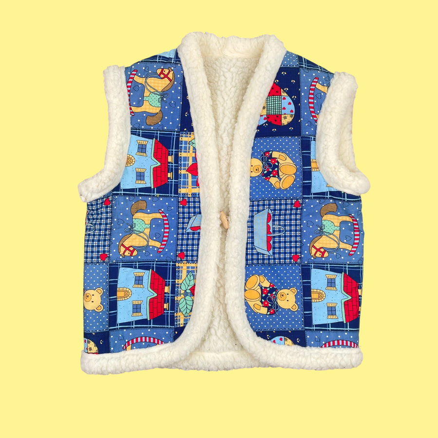 Gilet sans manches 7-8 ans