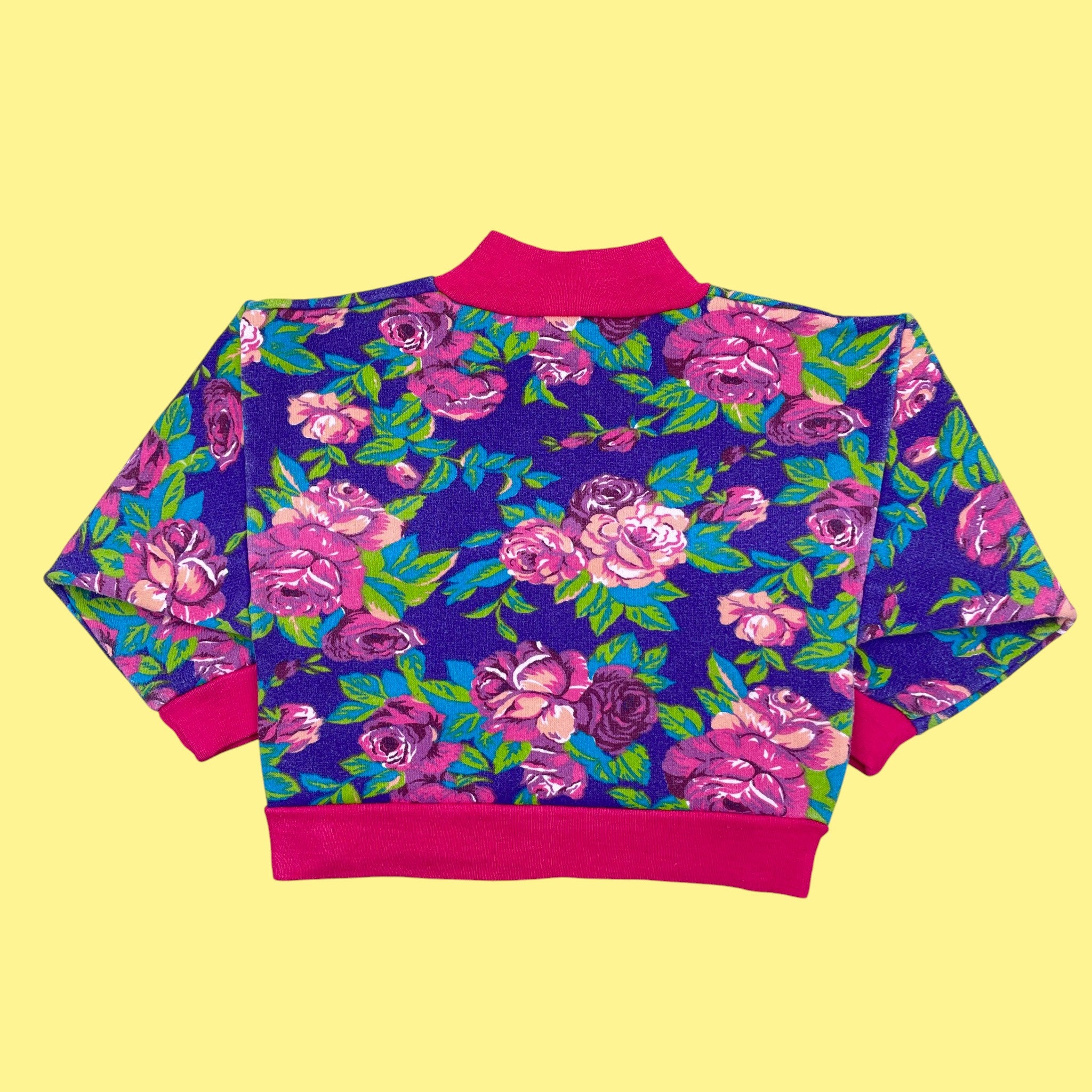 Sweat fleurs 2-3 ans