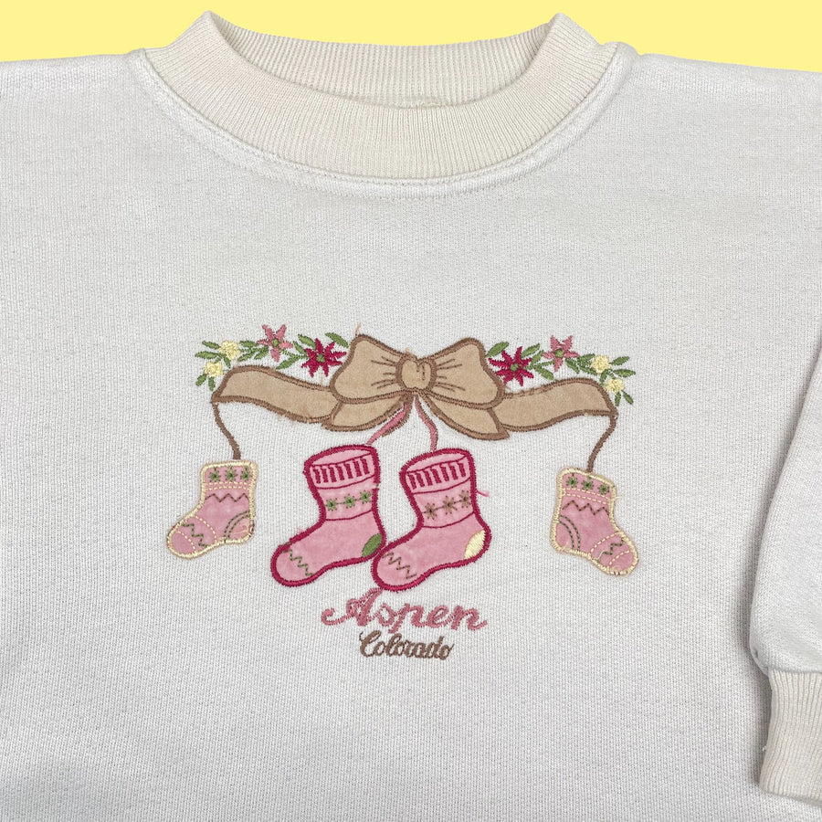 Sweat vintage Aspen 4 ans