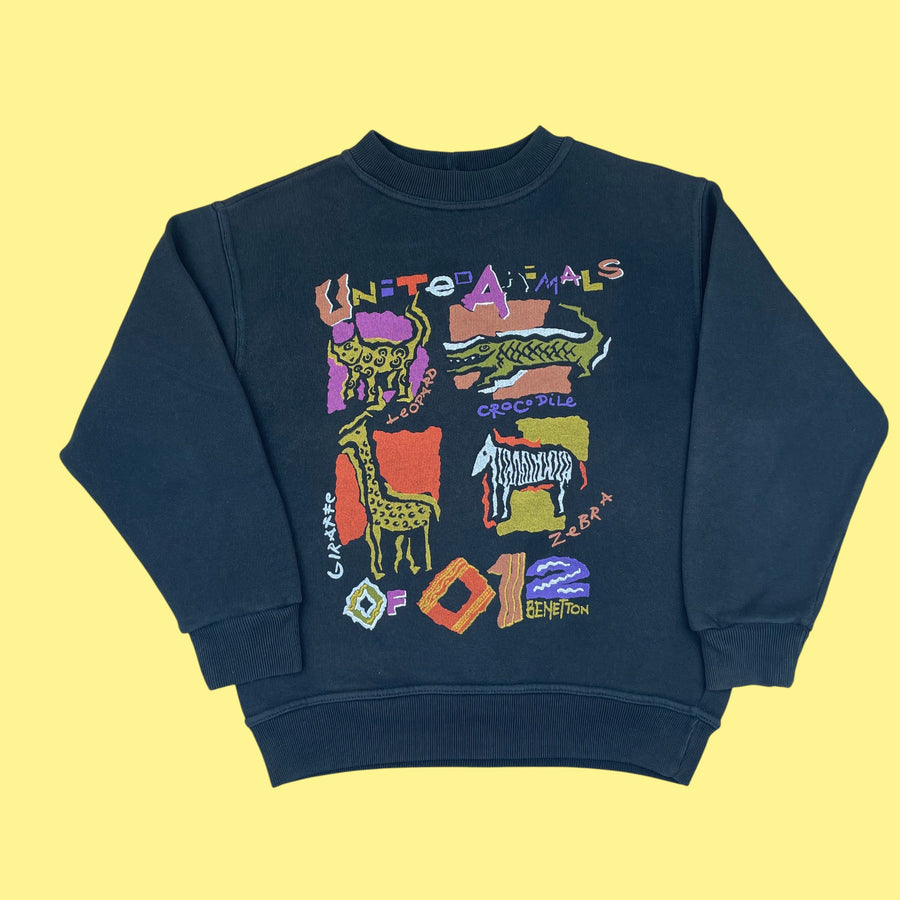 Sweat Benetton vintage 8 ans