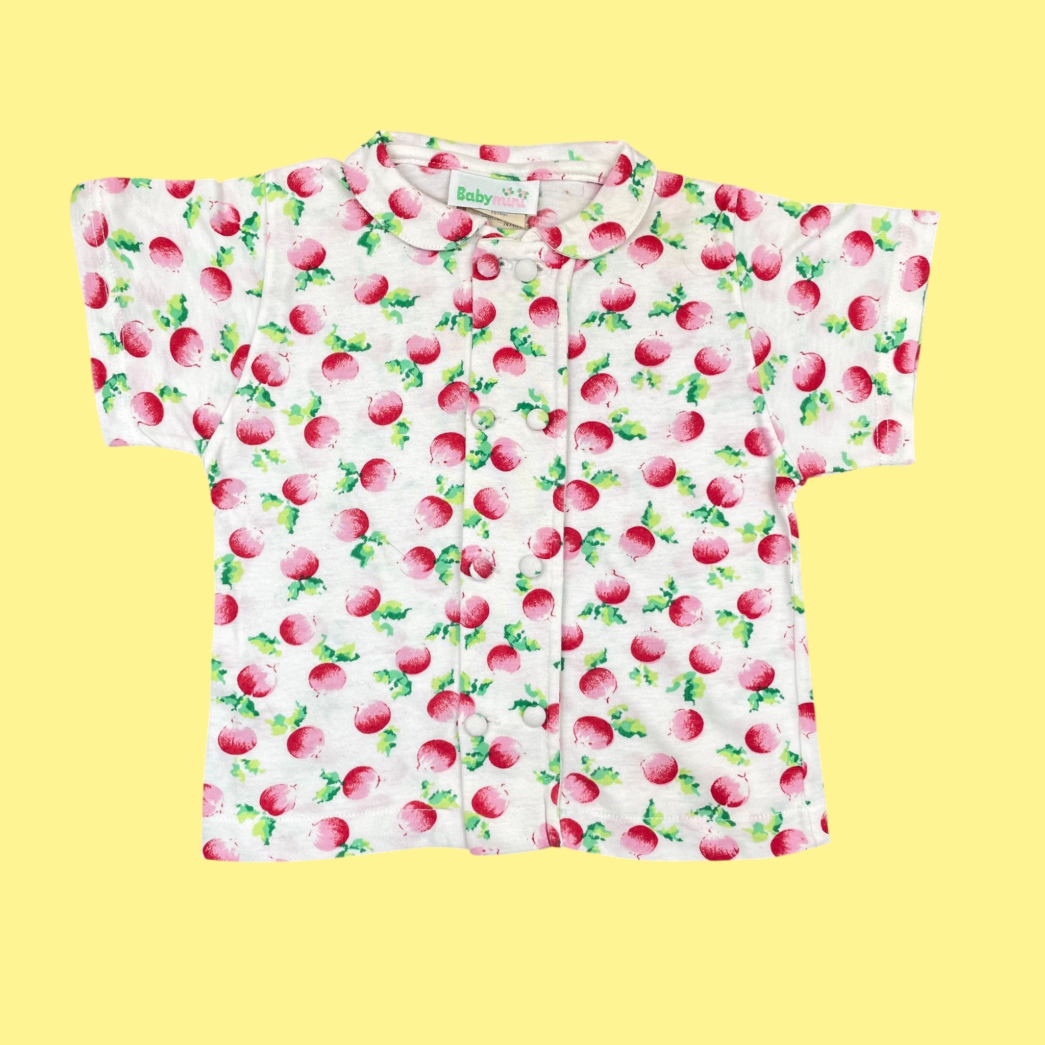 T-shirt vintage radis 2 ans