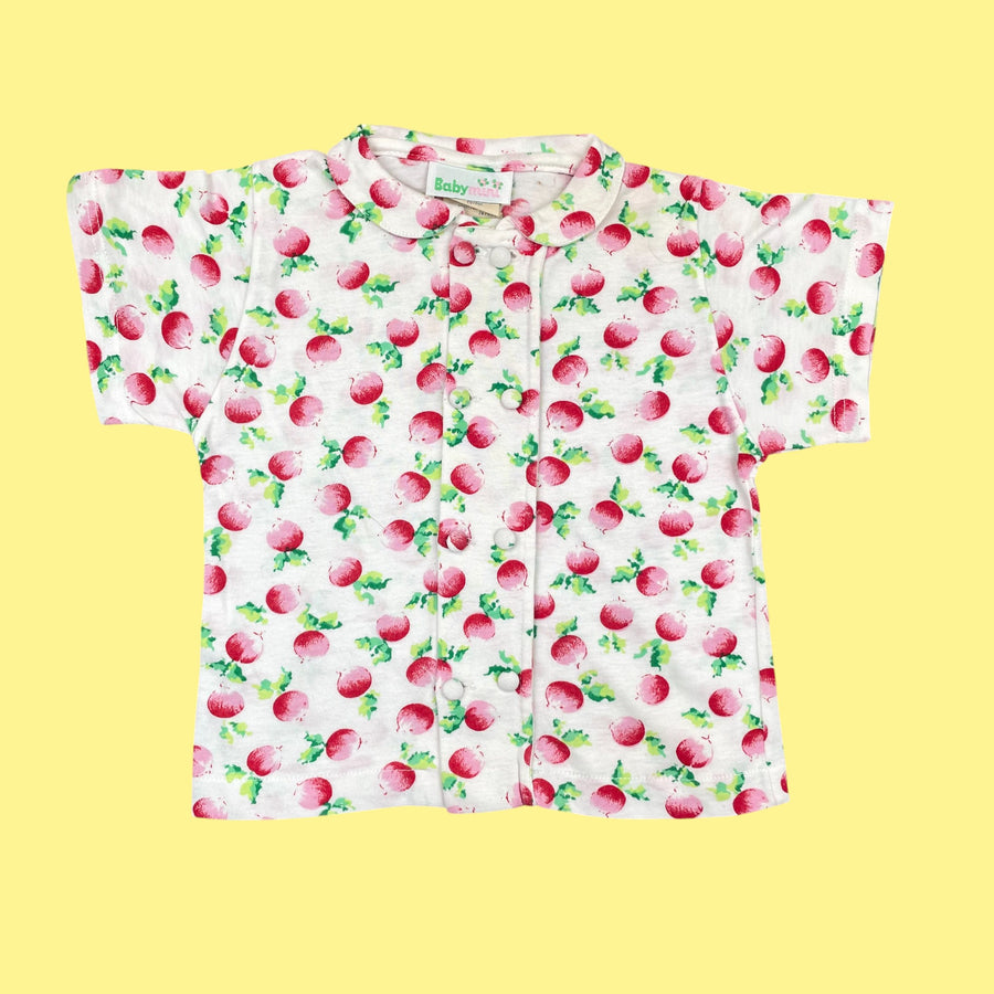 T-shirt vintage radis 2 ans