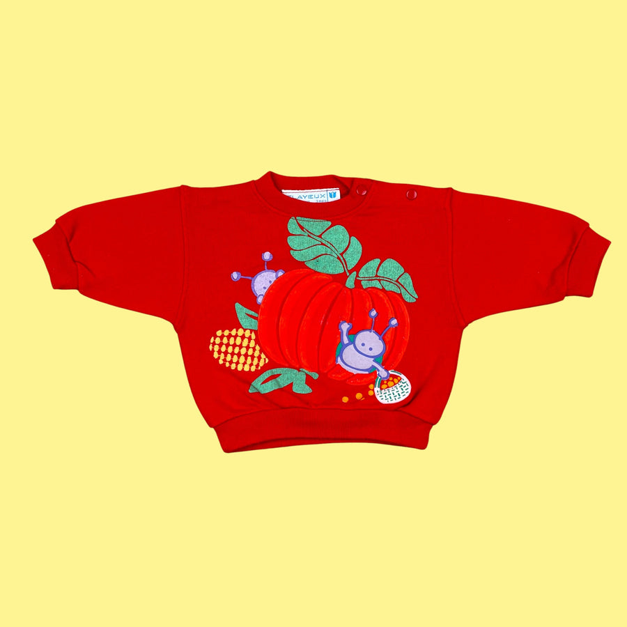 Sweat vintage chenille 1 mois
