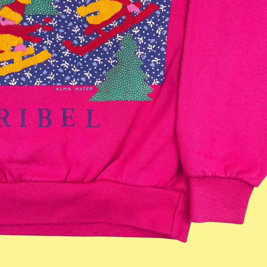 Sweat vintage Meribel 8 ans