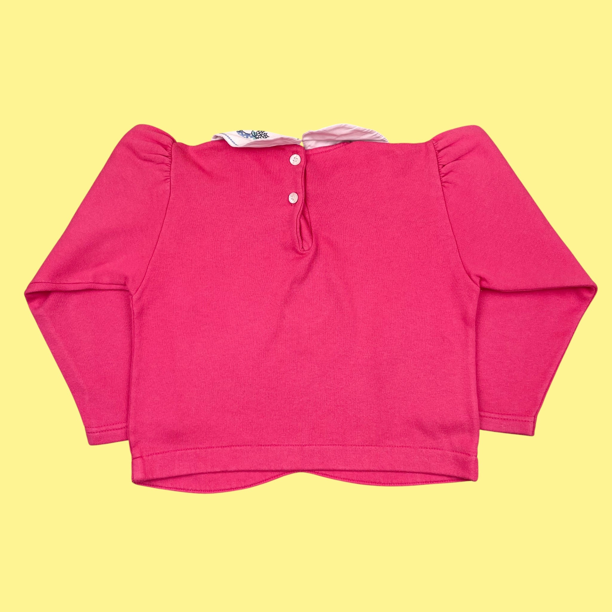 Sweat Tartine et Chocolat vintage 4-5 ans