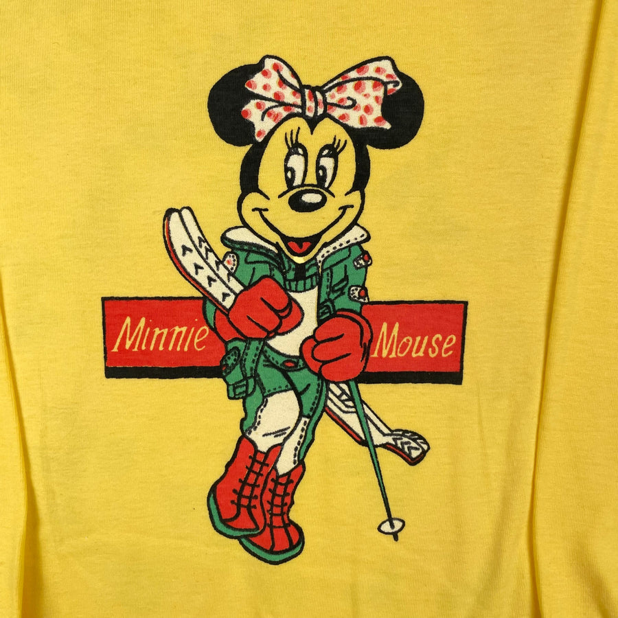 T-shirt manches longues Minnie jaune 5 ans