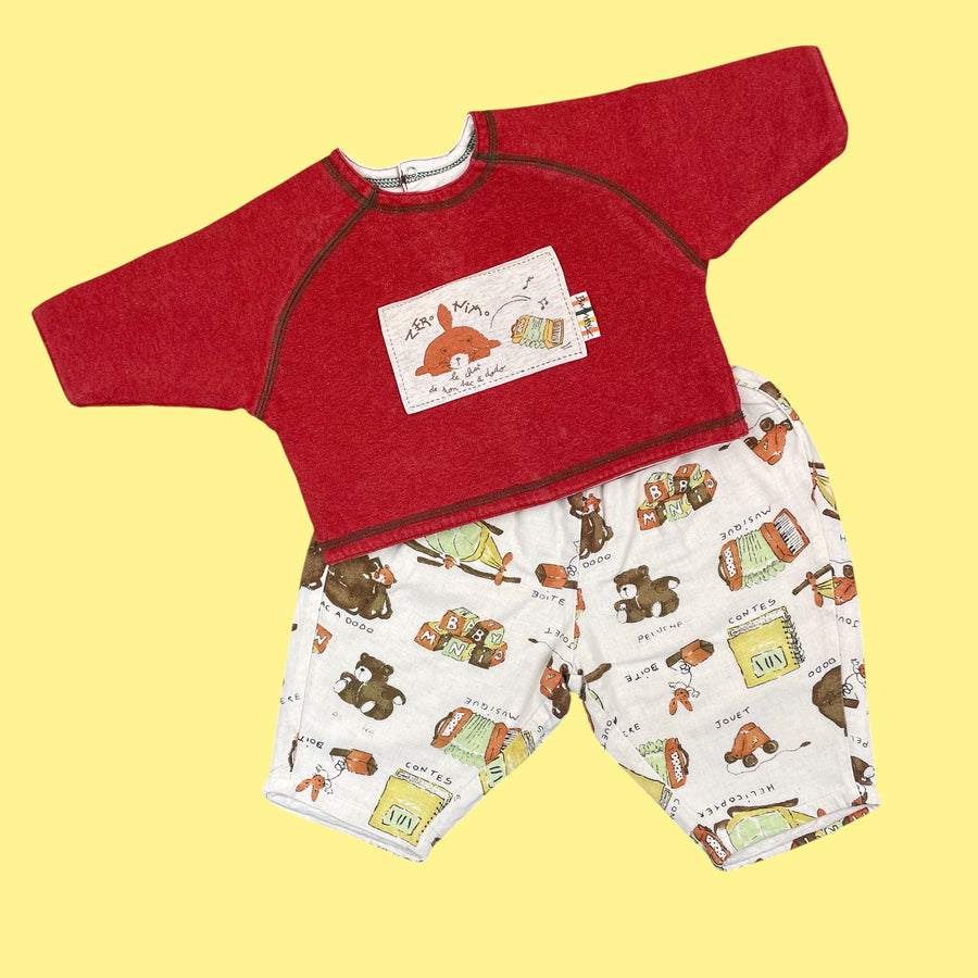 Ensemble Catimini vintage 3 mois