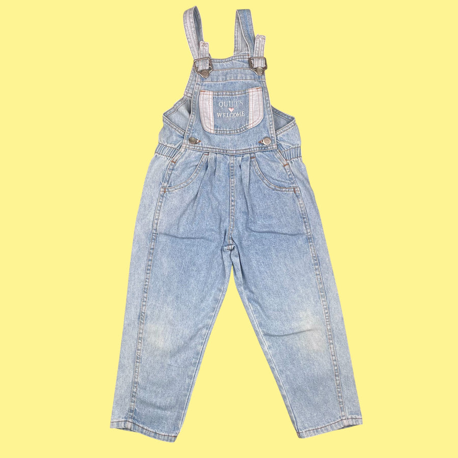 Salopette jean 5-6 ans