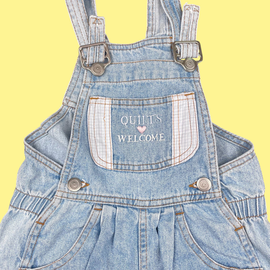 Salopette jean 5-6 ans