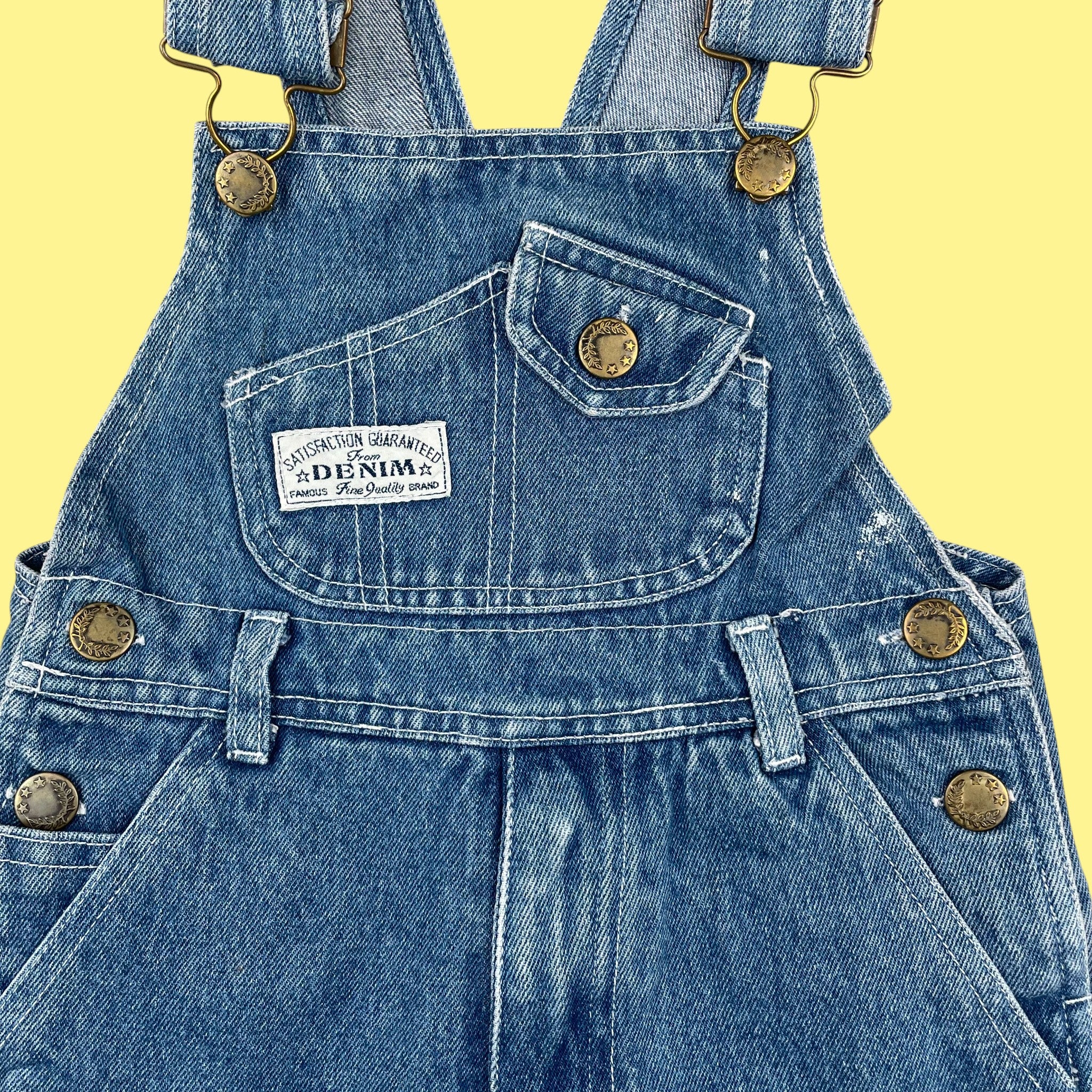Salopette jean 3-4 ans