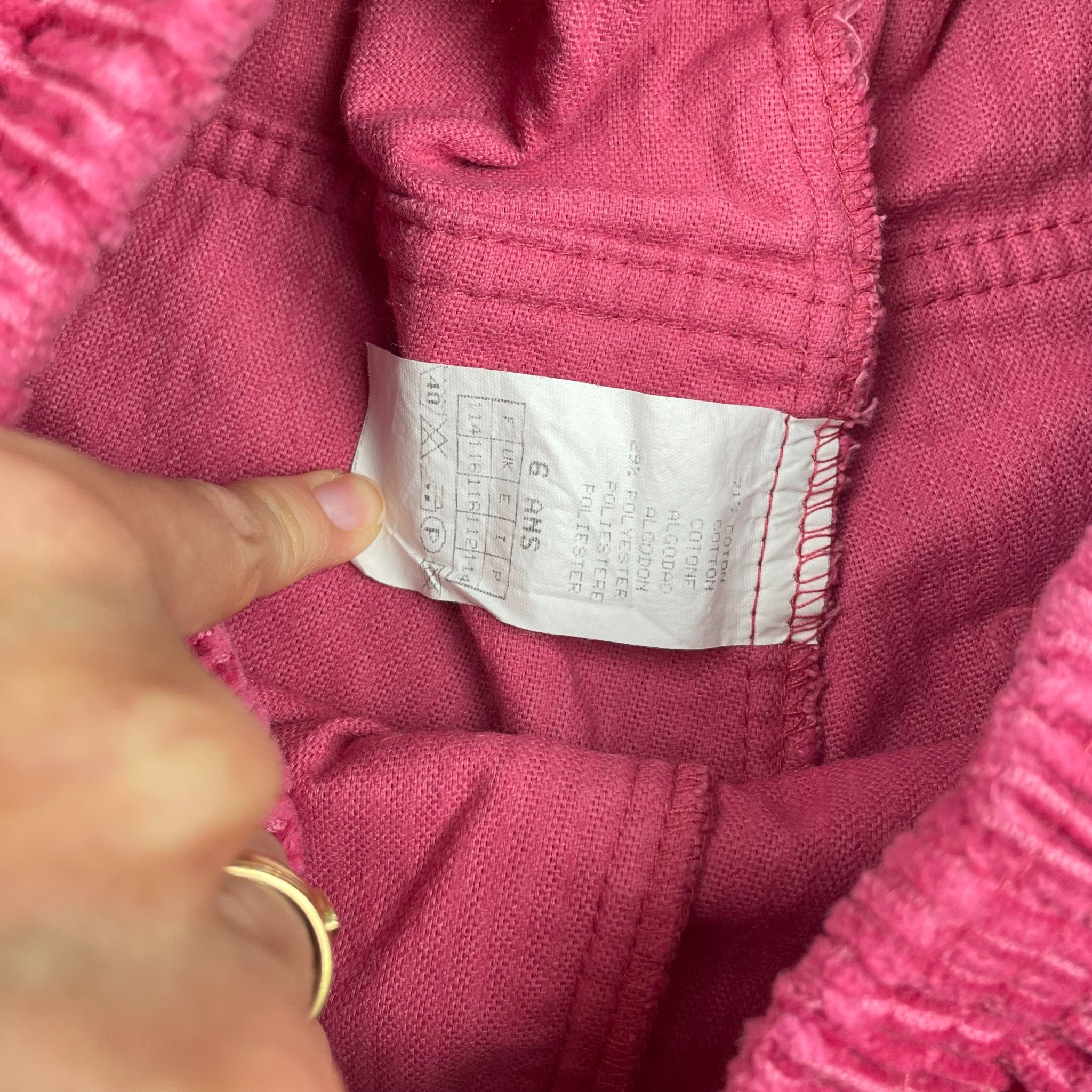 Pantalon velours vintage 6 ans