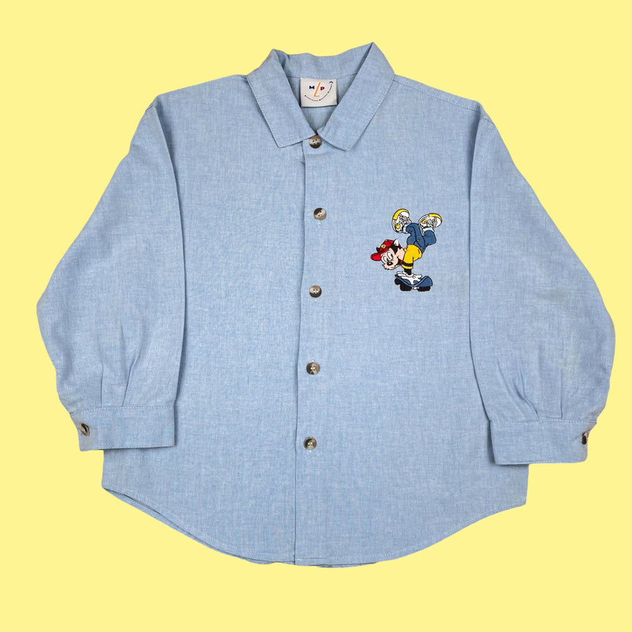 Chemise Disney P'tit loup vintage 4-5 ans